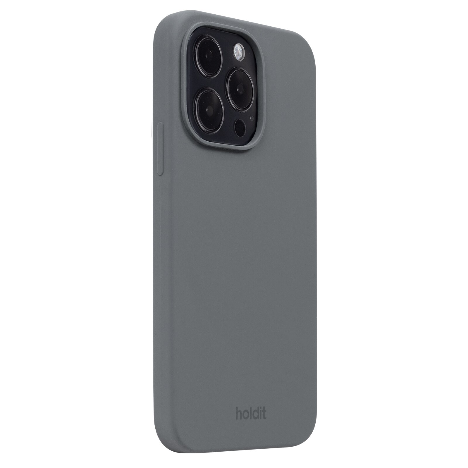 Funda de silicona para iPhone 14 Pro Gris