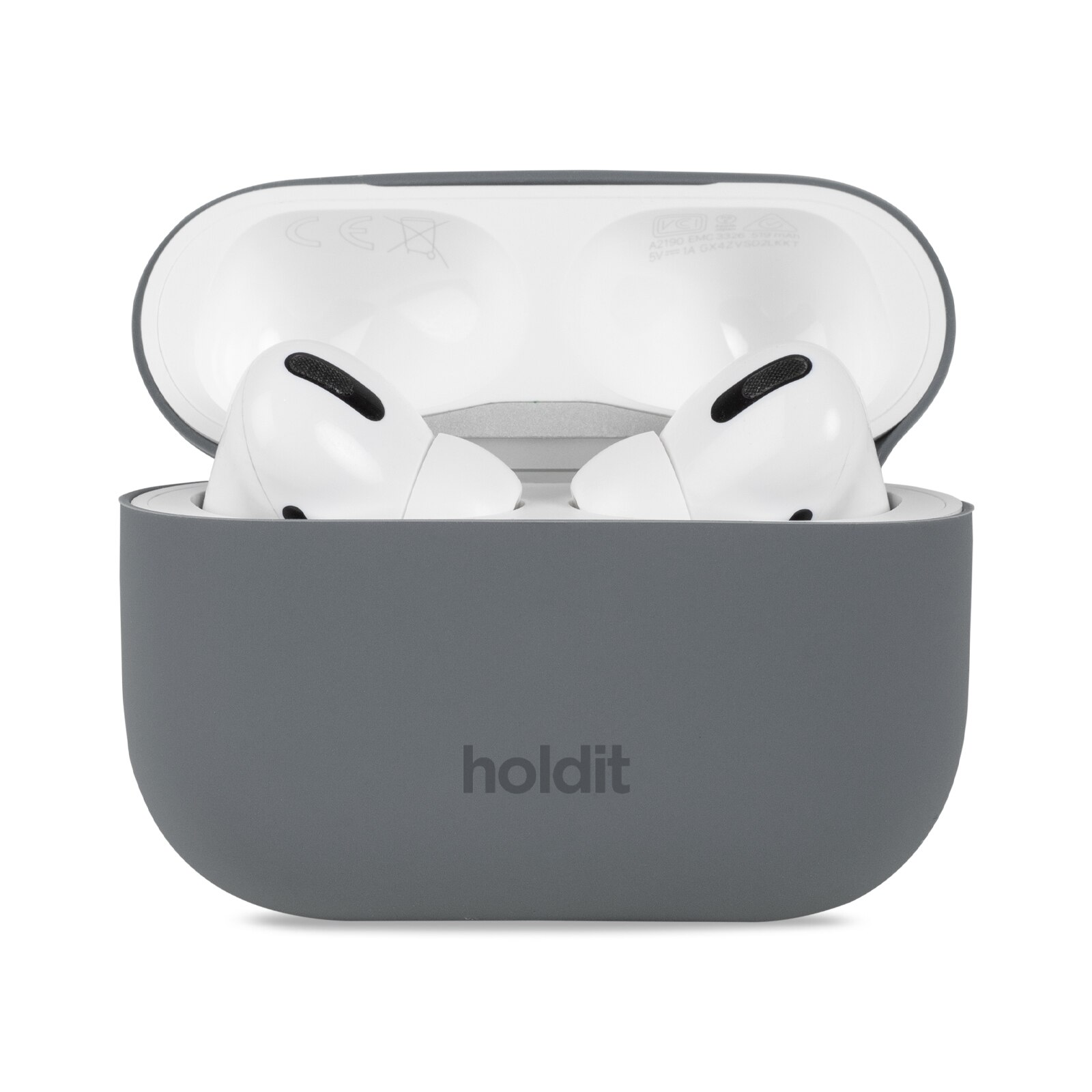 Funda de silicona AirPods Pro 2 Space Gray