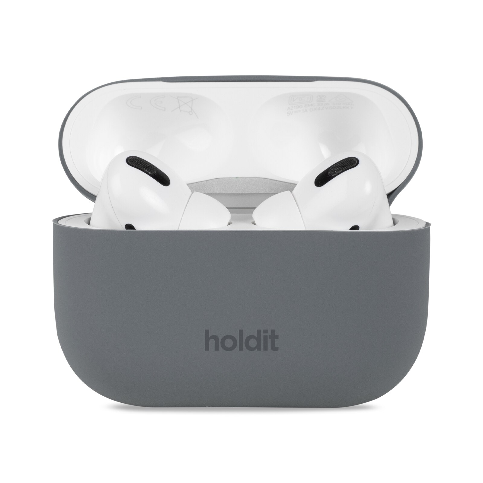 Funda de silicona AirPods Pro Space Gray