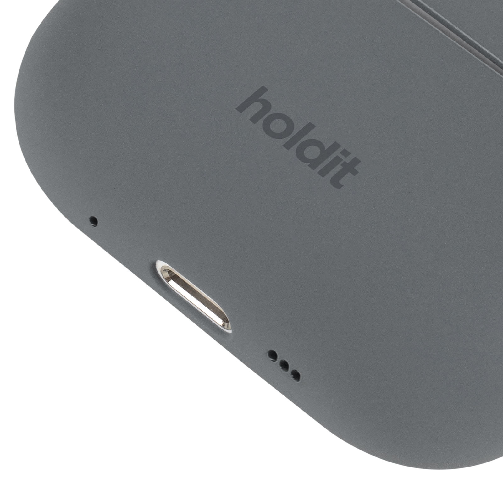 Funda de silicona AirPods Pro 2 Space Gray