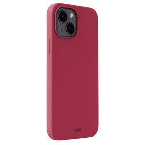 Funda de silicona para iPhone 14 Red Velvet