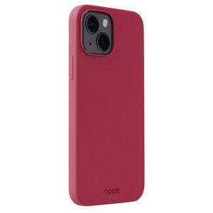 Funda de silicona para iPhone 13 Red Velvet