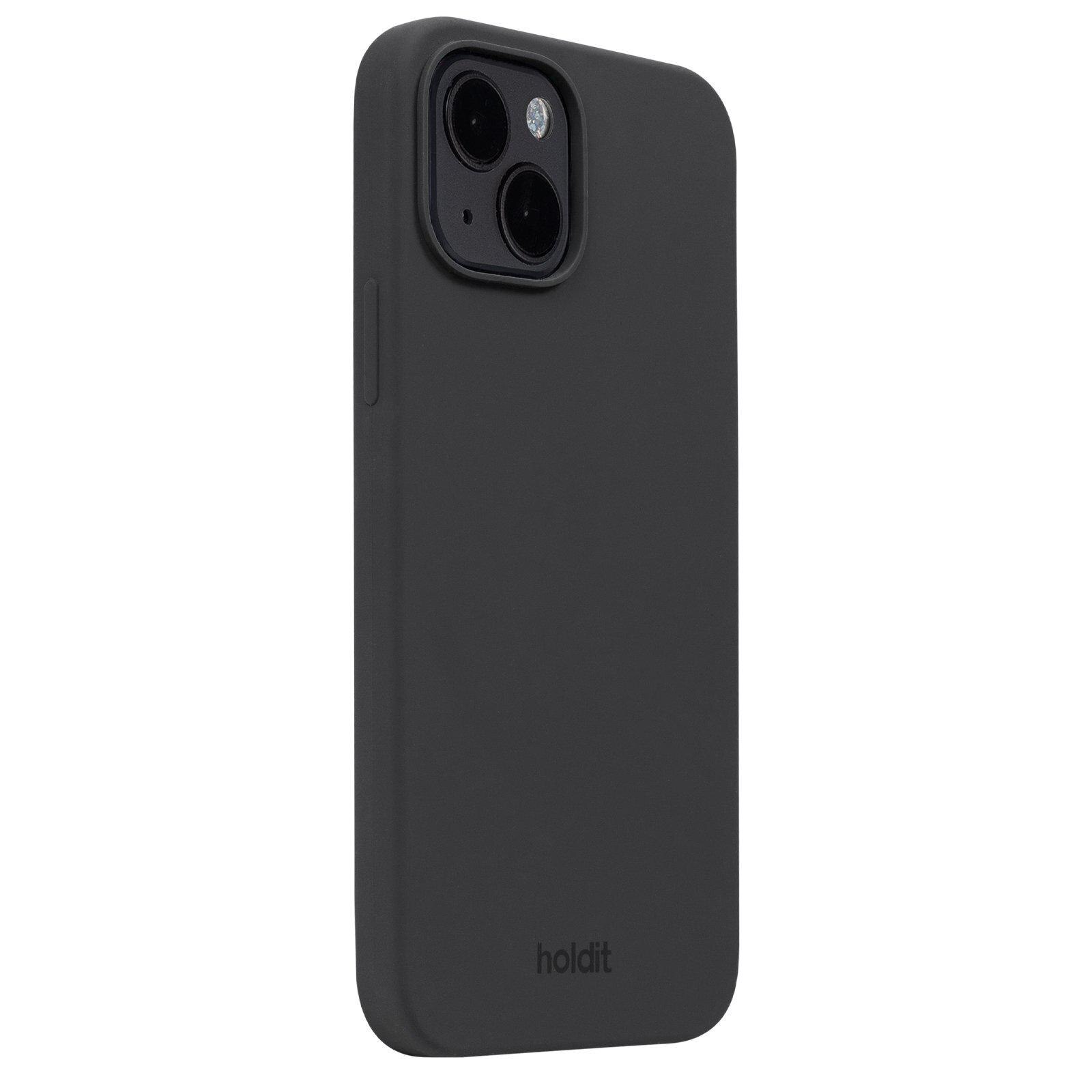 Funda de silicona para iPhone 15 Black