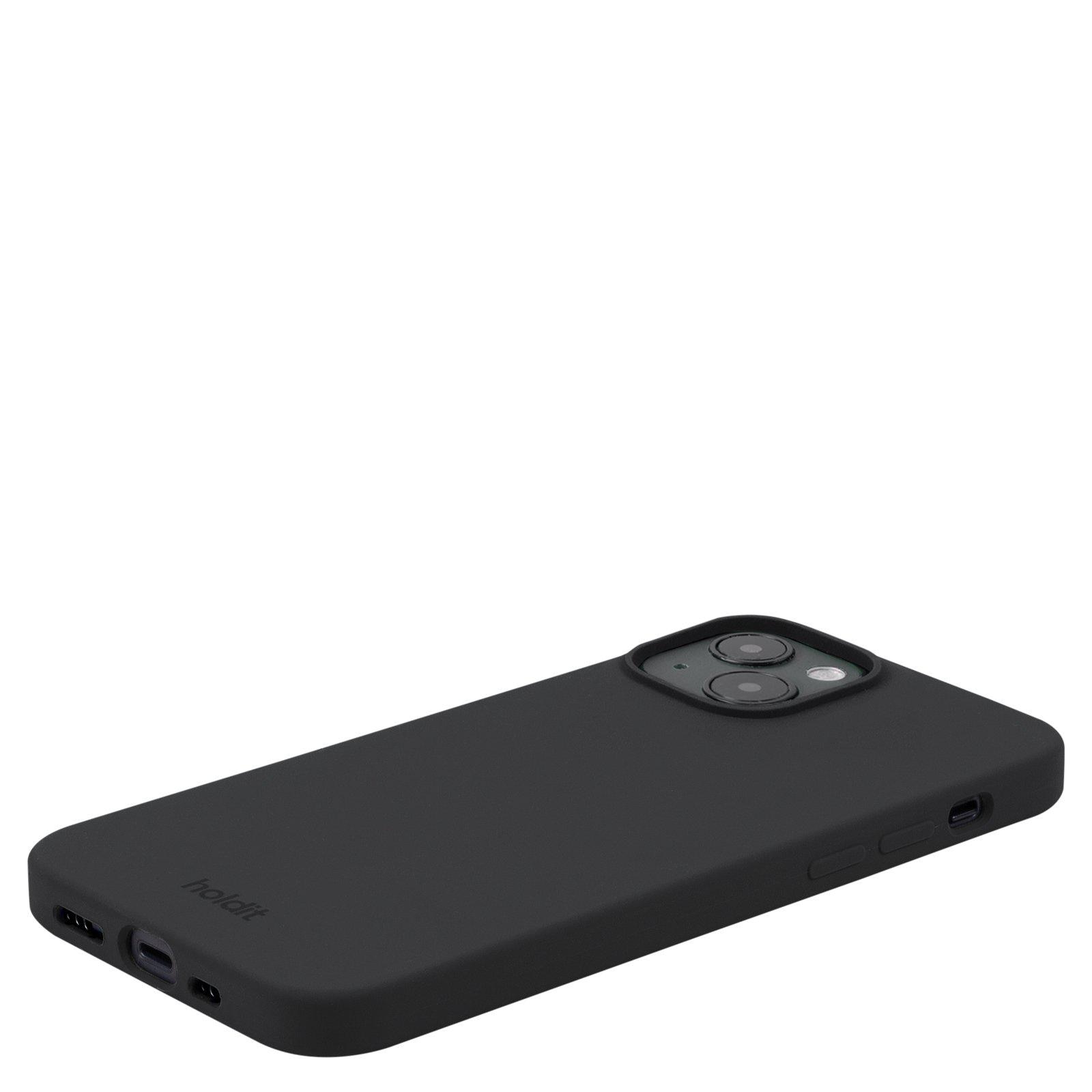 Funda de silicona para iPhone 15 Black