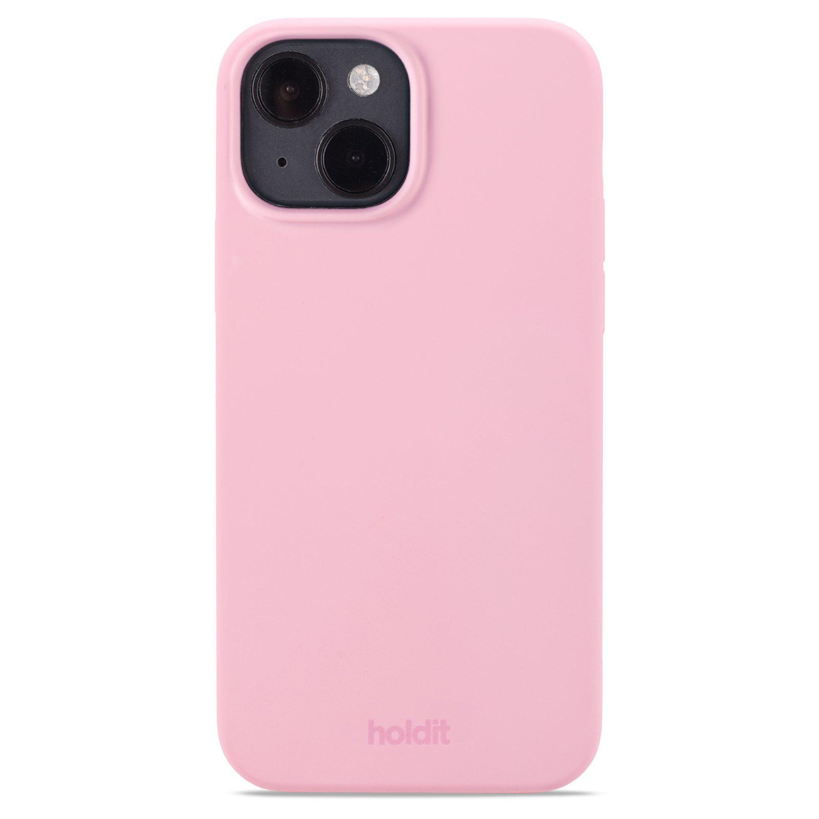 Funda de silicona para iPhone 15 Pink