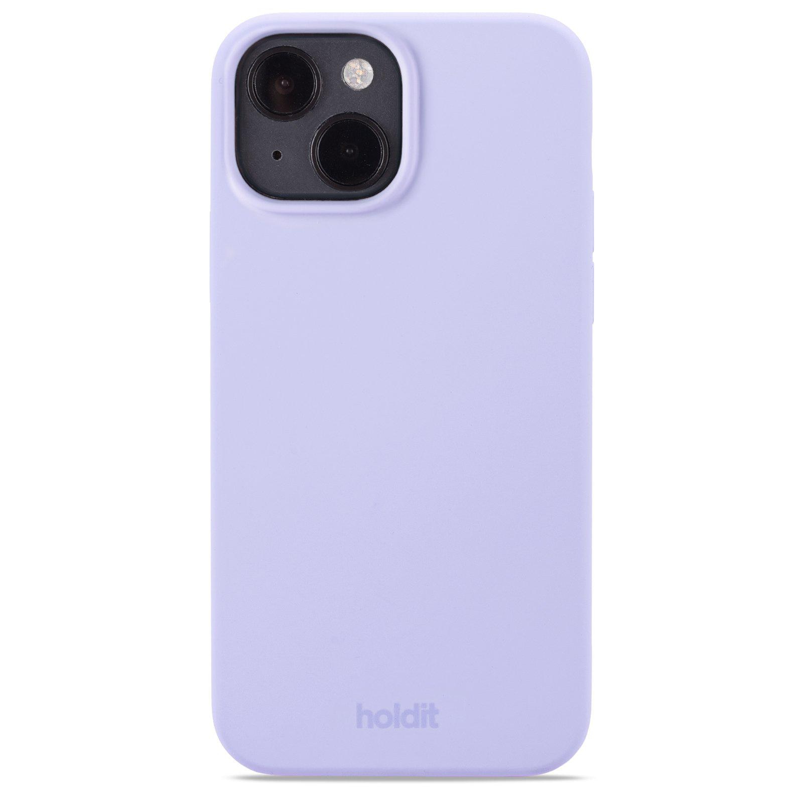 Funda de silicona para iPhone 15 Lavender