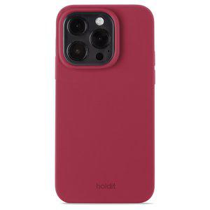 Funda de silicona para iPhone 15 Pro Red Velvet