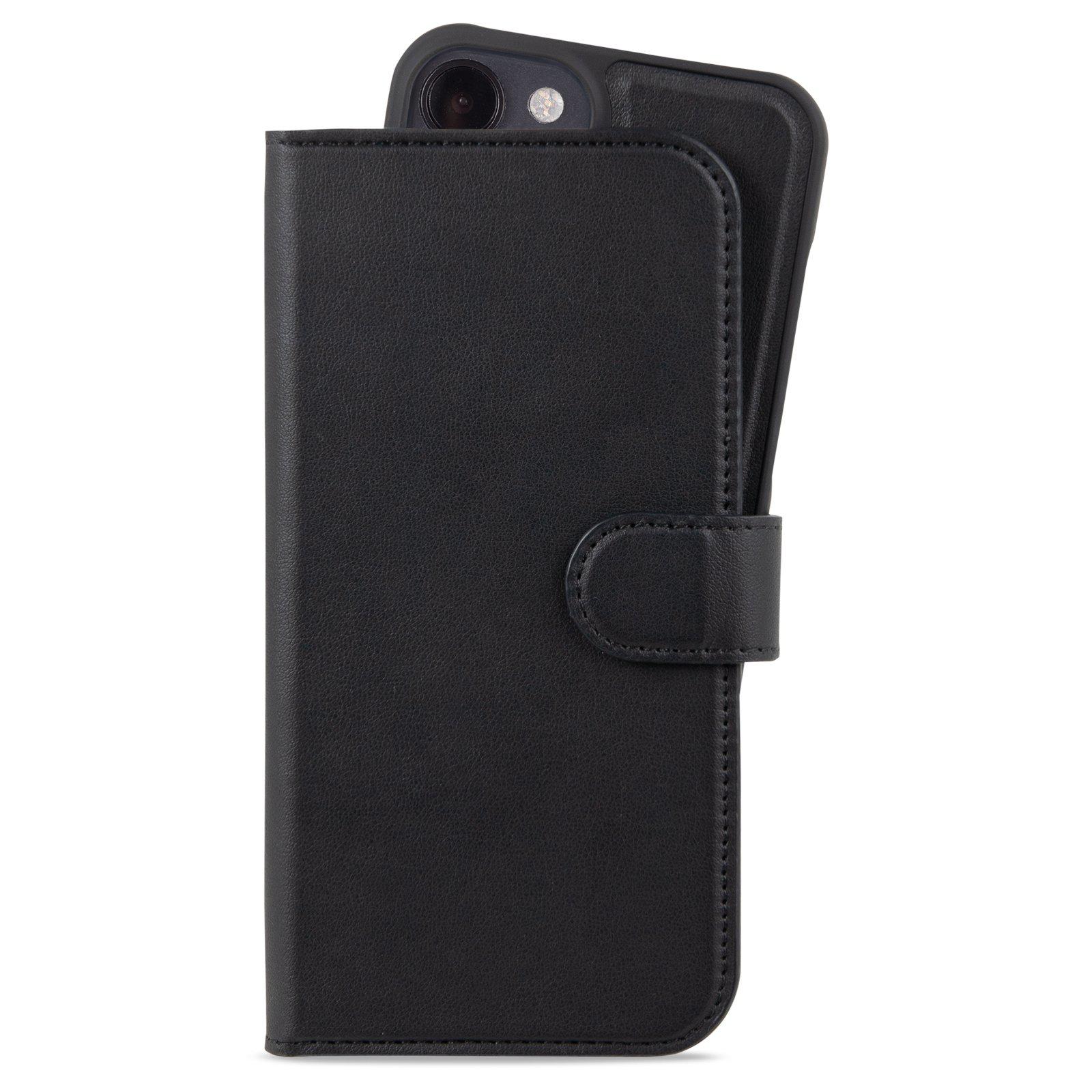 Funda con solapa magnética Plus iPhone 15 negro