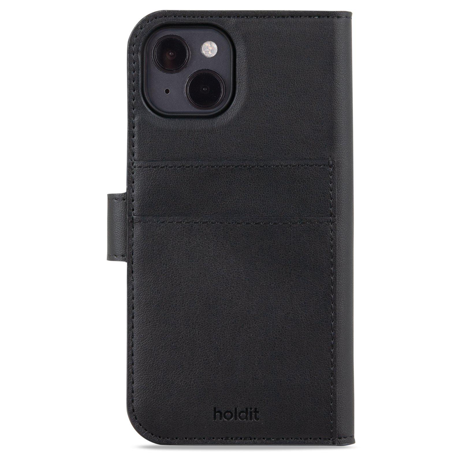 Funda con solapa magnética Plus iPhone 15 negro