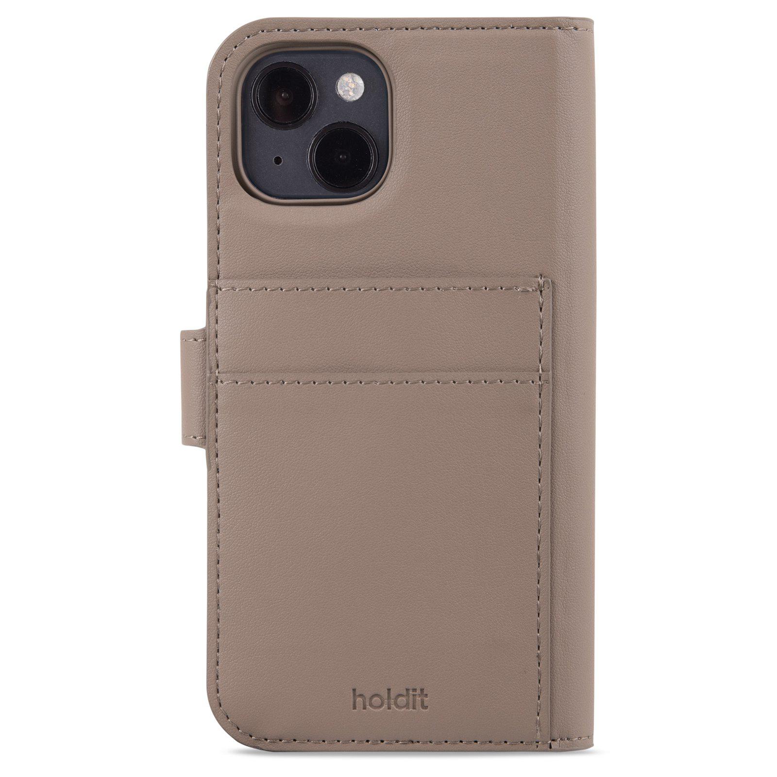 Funda con solapa magnética Plus iPhone 15 Mocha Brown