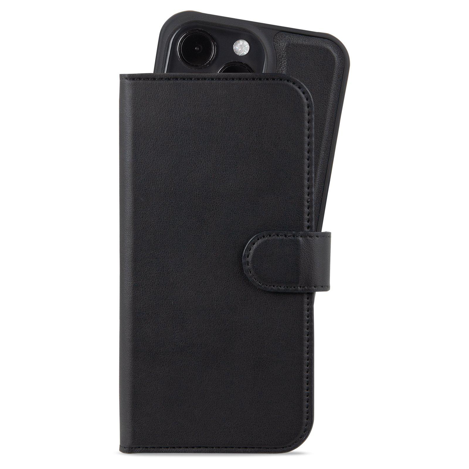 Funda con solapa magnética Plus iPhone 15 Pro negro