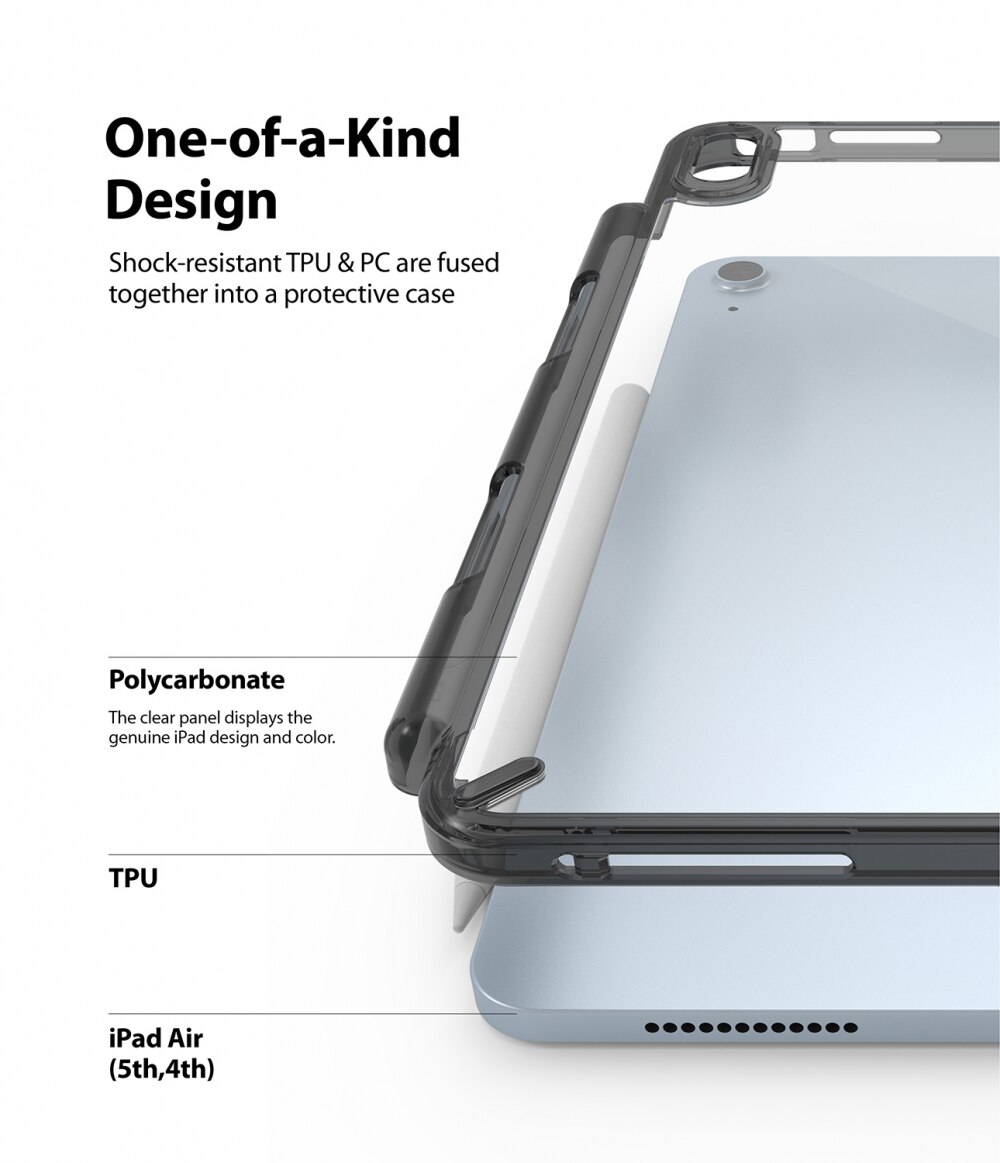 Funda Fusion iPad Air 10.9 5th Gen (2022) negro