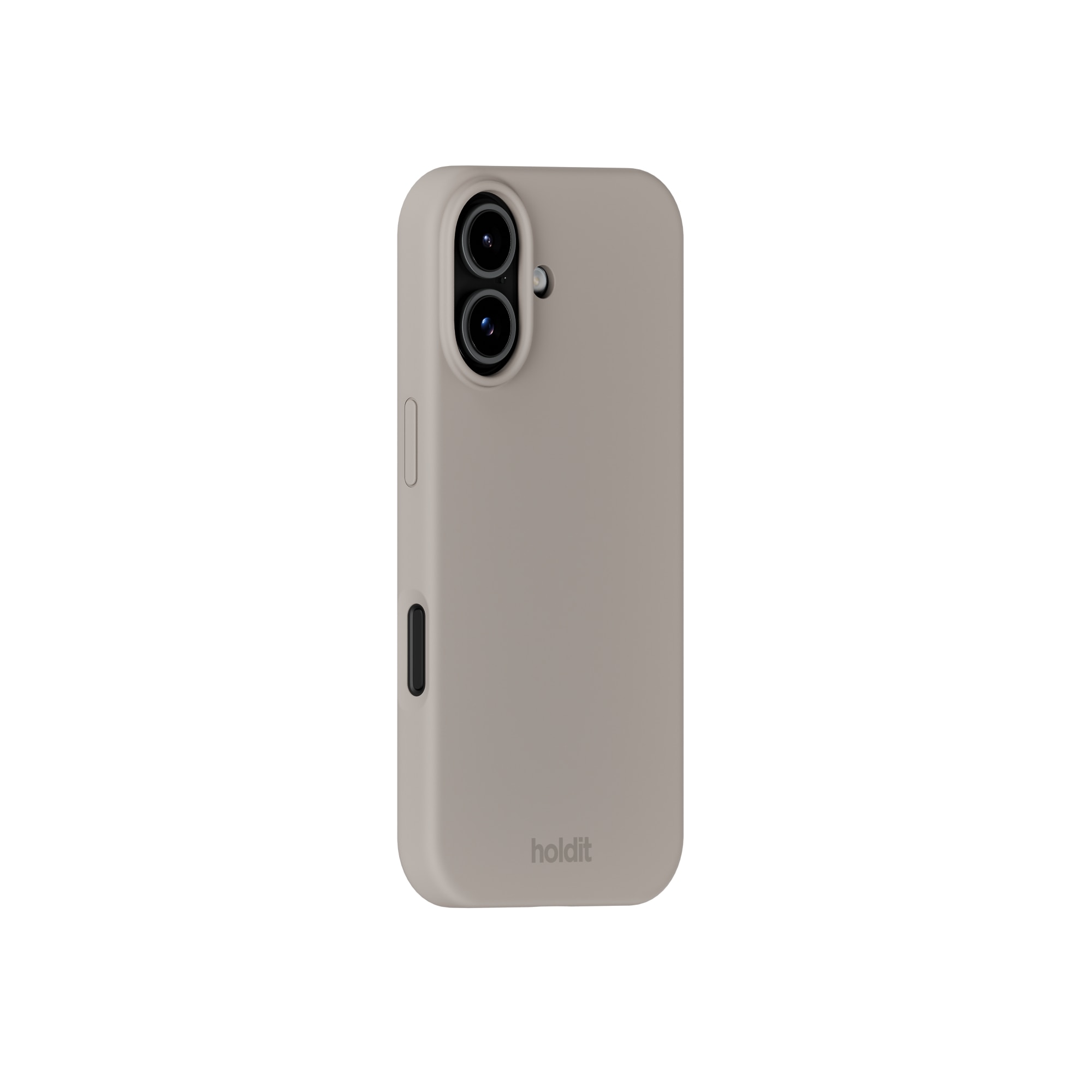 Funda de silicona para iPhone 17 Taupe