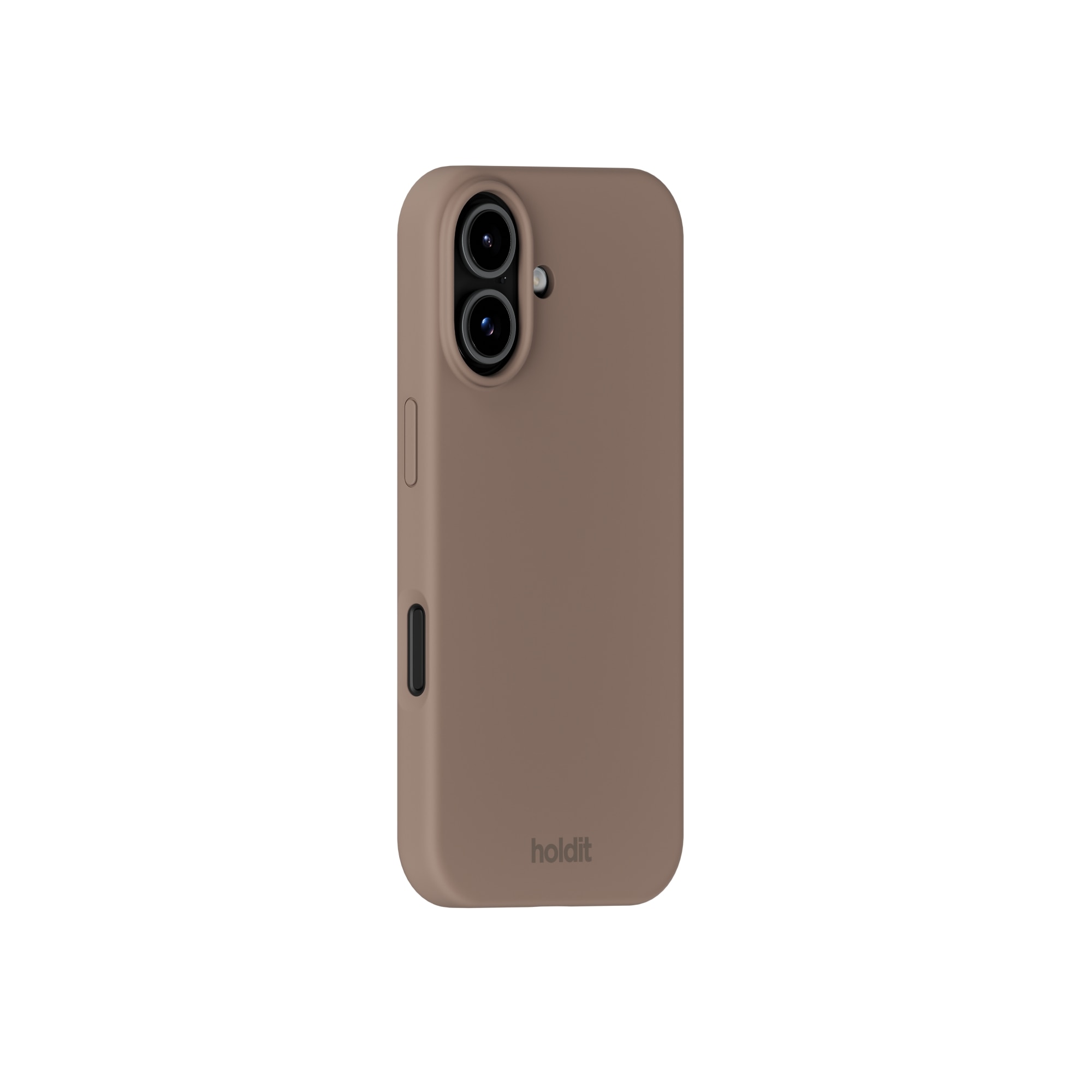 Funda de silicona para iPhone 17 Mocha Brown