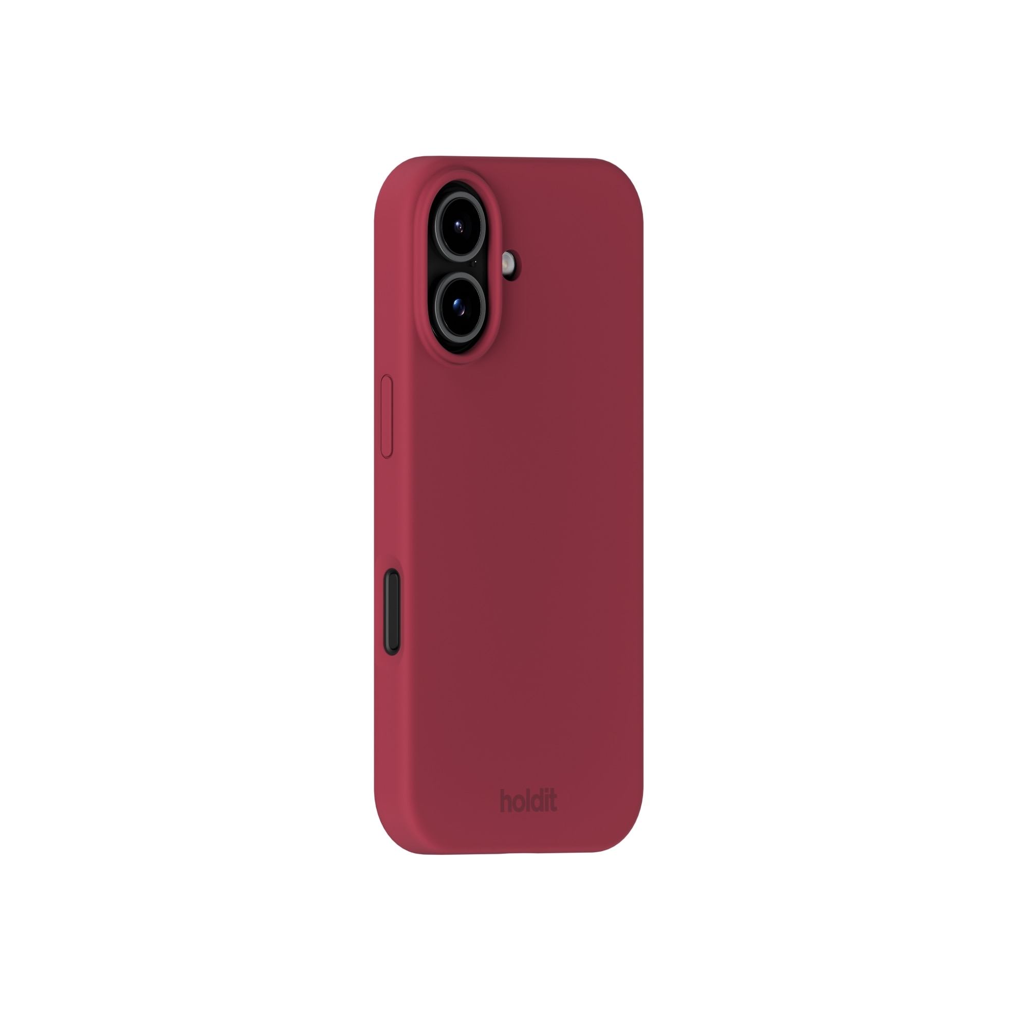 Funda de silicona para iPhone 17 Red Velvet