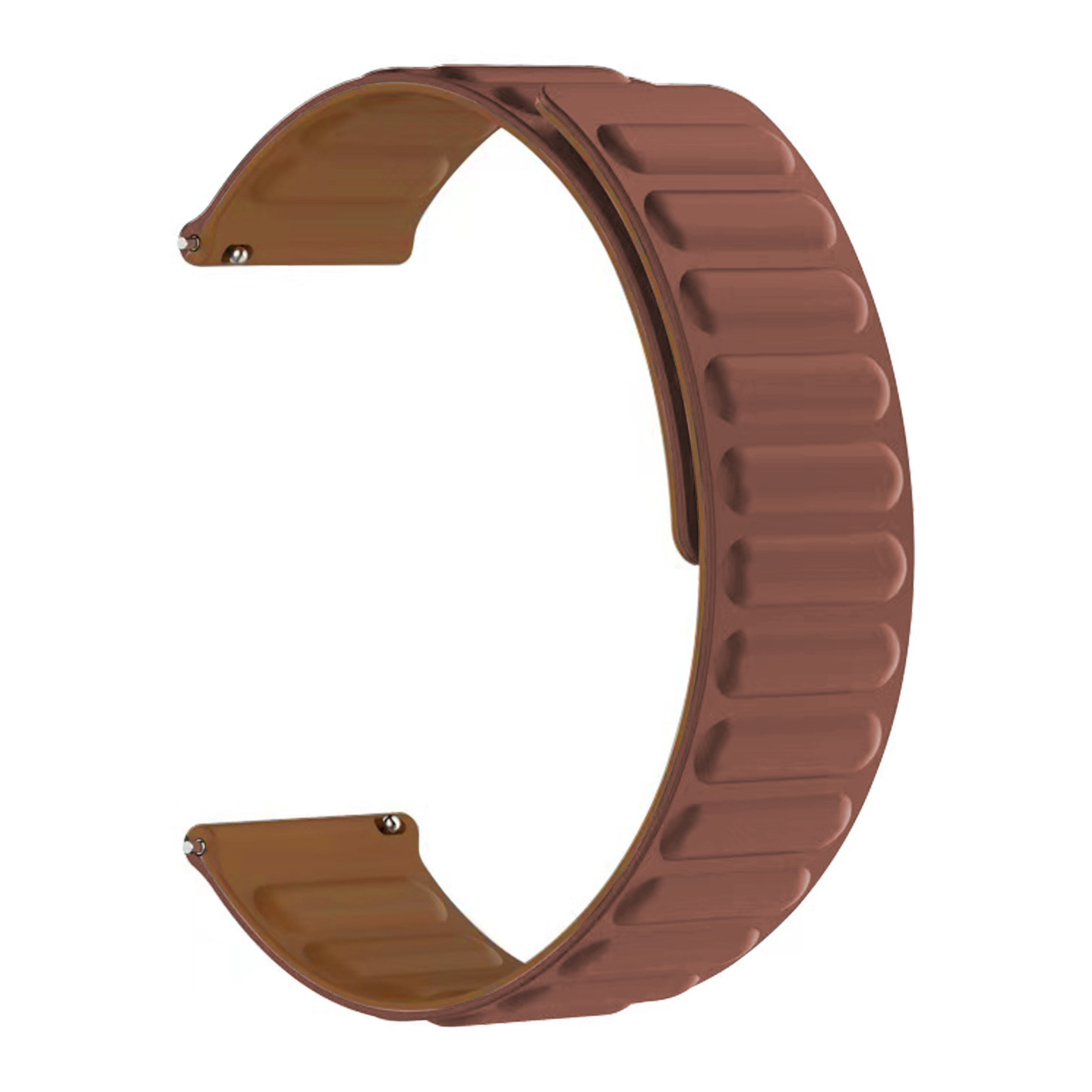 Correa magnética silicona Xiaomi Watch S3 marrón