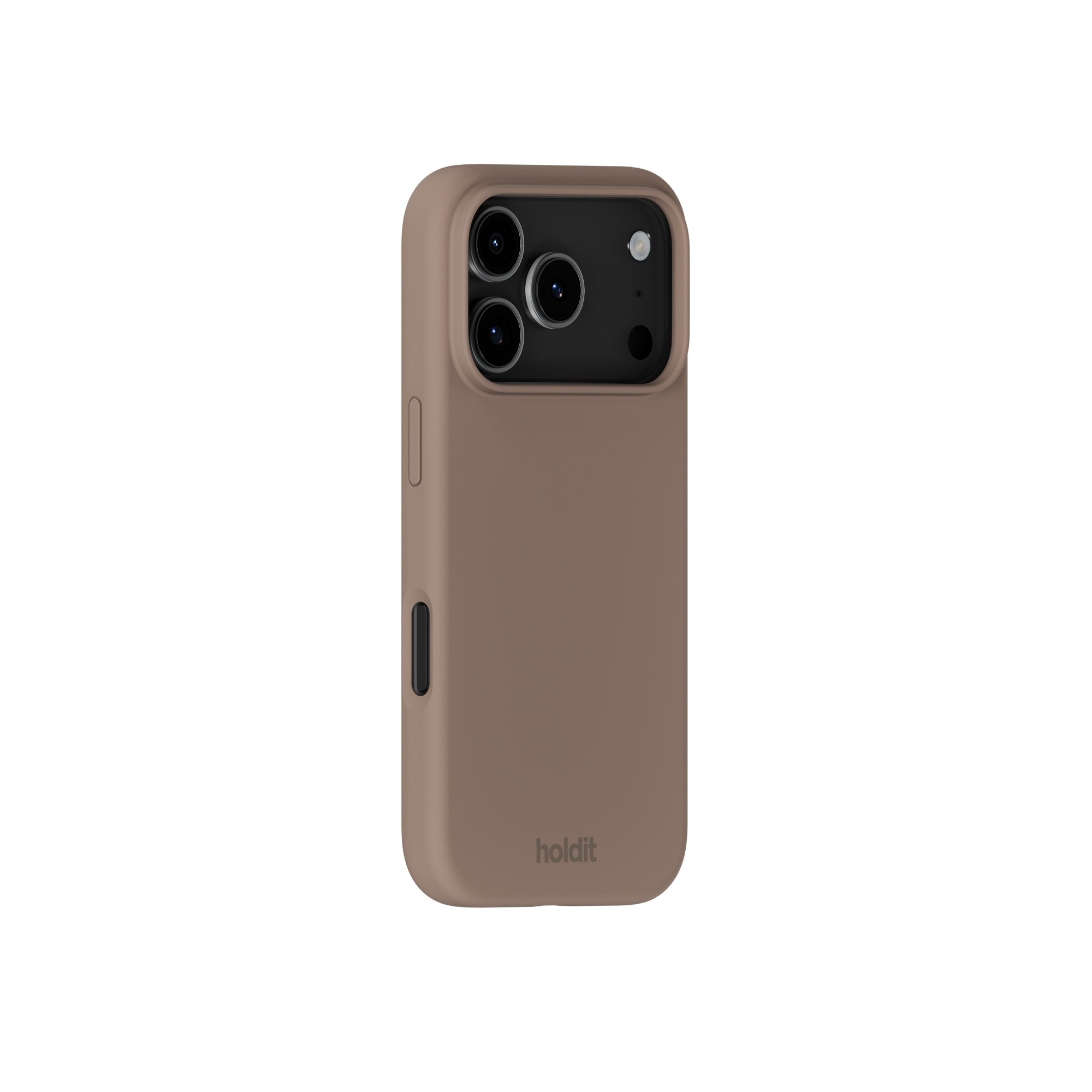 Funda de silicona para iPhone 17 Pro Mocha Brown