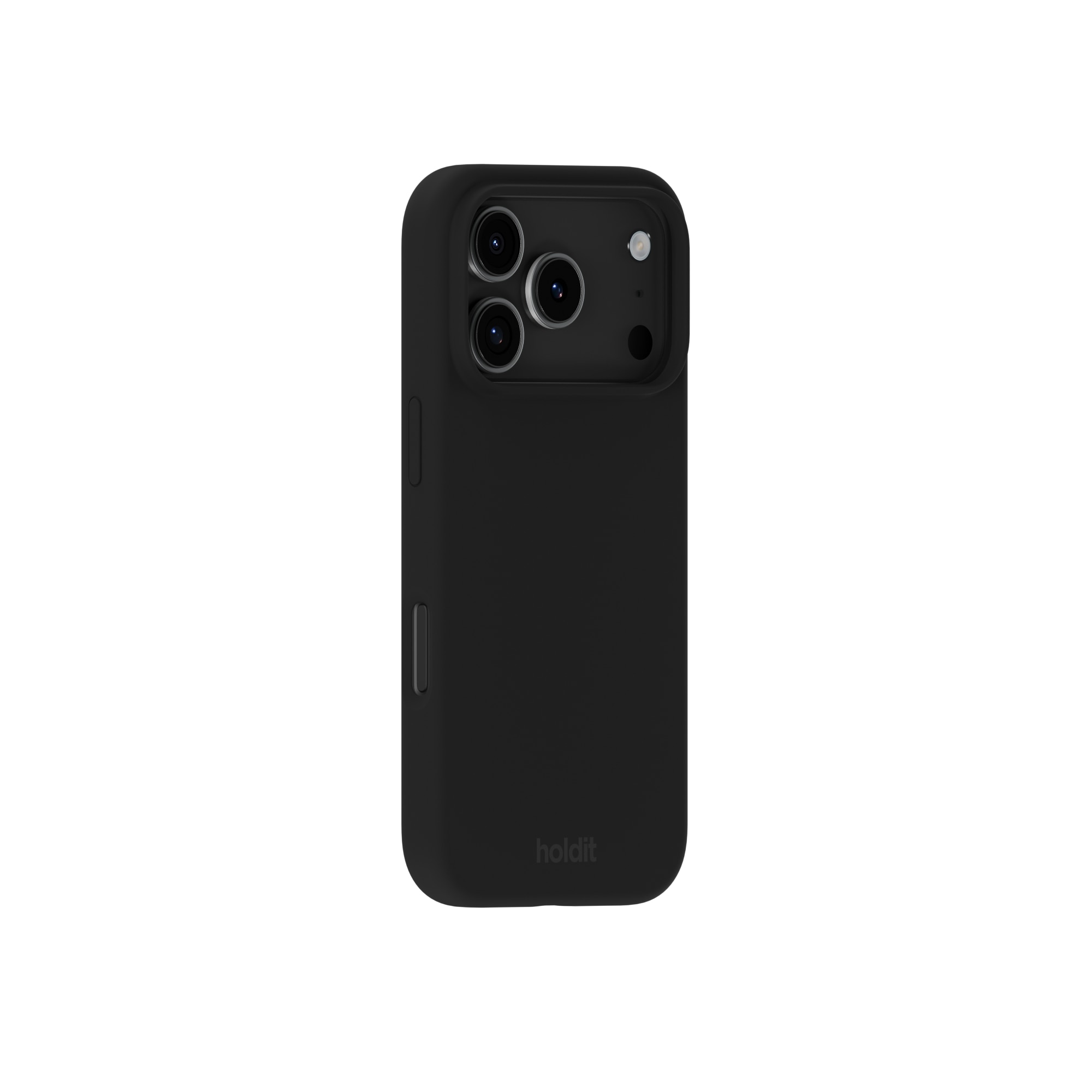 Funda de silicona para iPhone 17 Pro Max Black