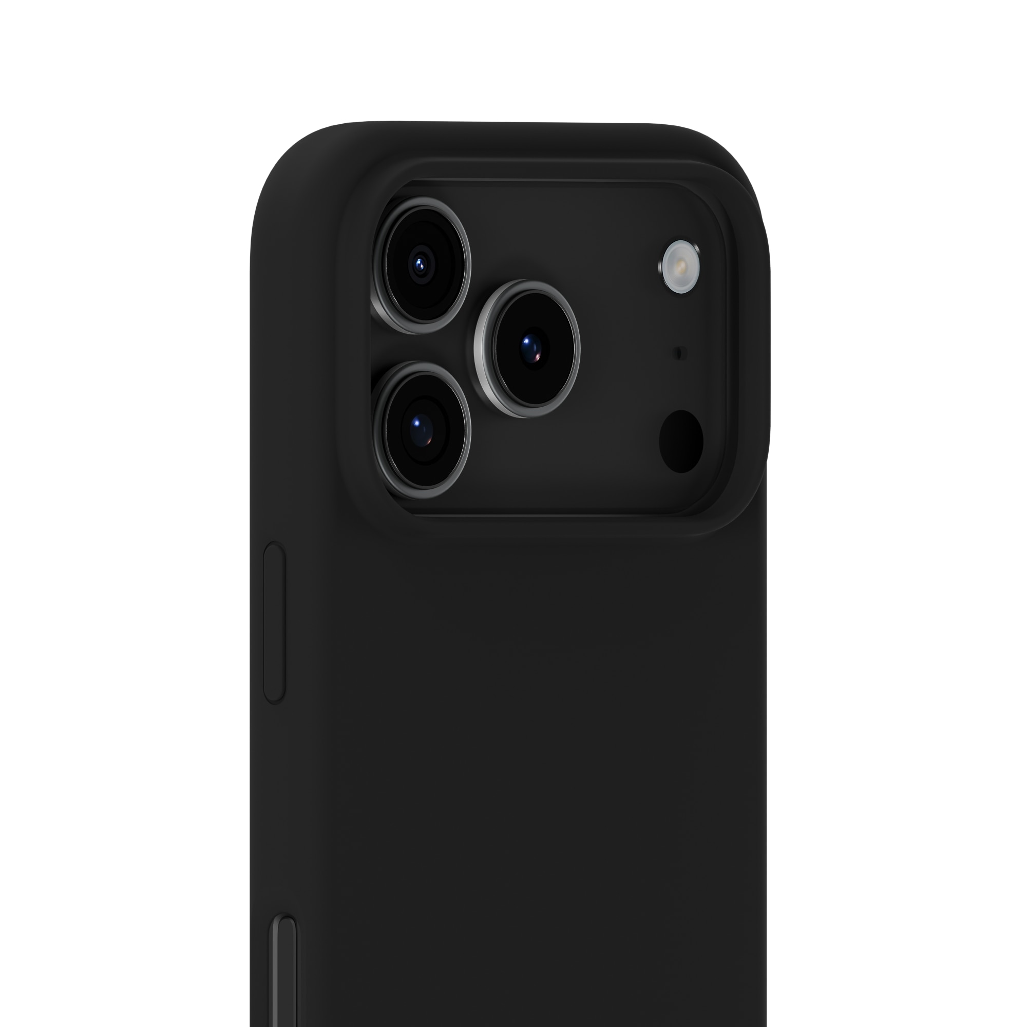 Funda de silicona para iPhone 17 Pro Max Black