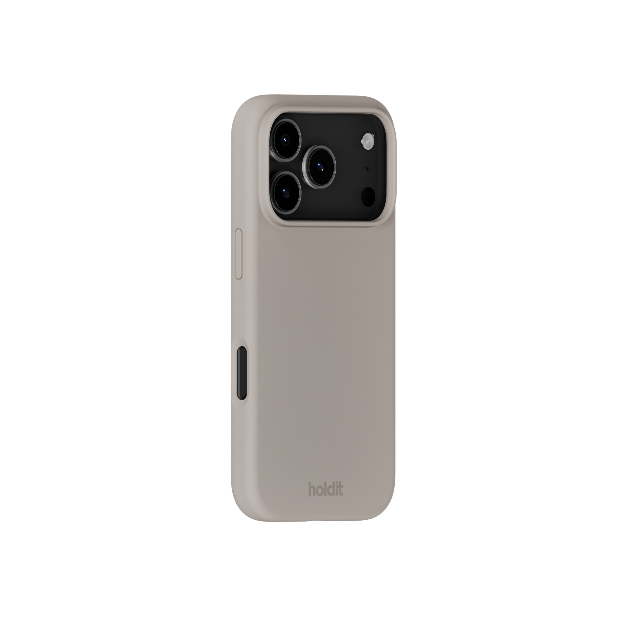 Funda de silicona para iPhone 17 Pro Max Taupe
