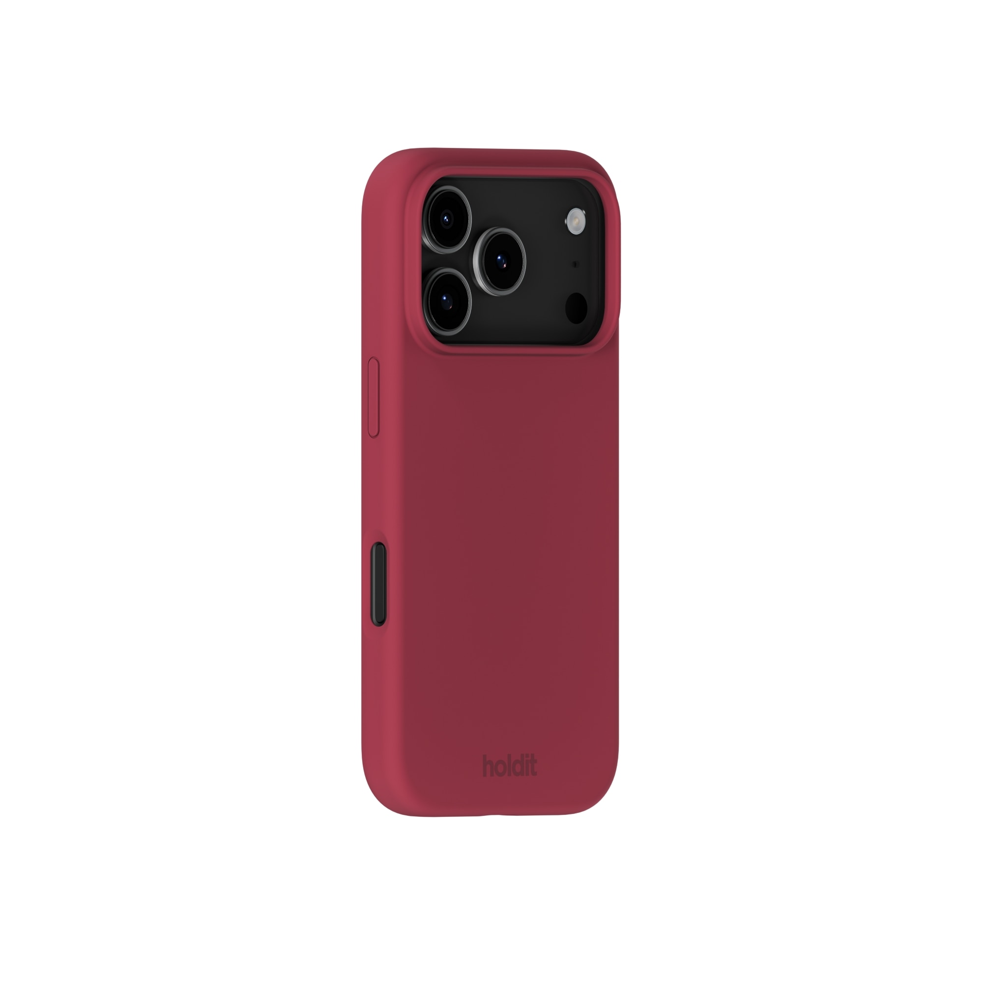 Funda de silicona para iPhone 17 Pro Max Red Velvet