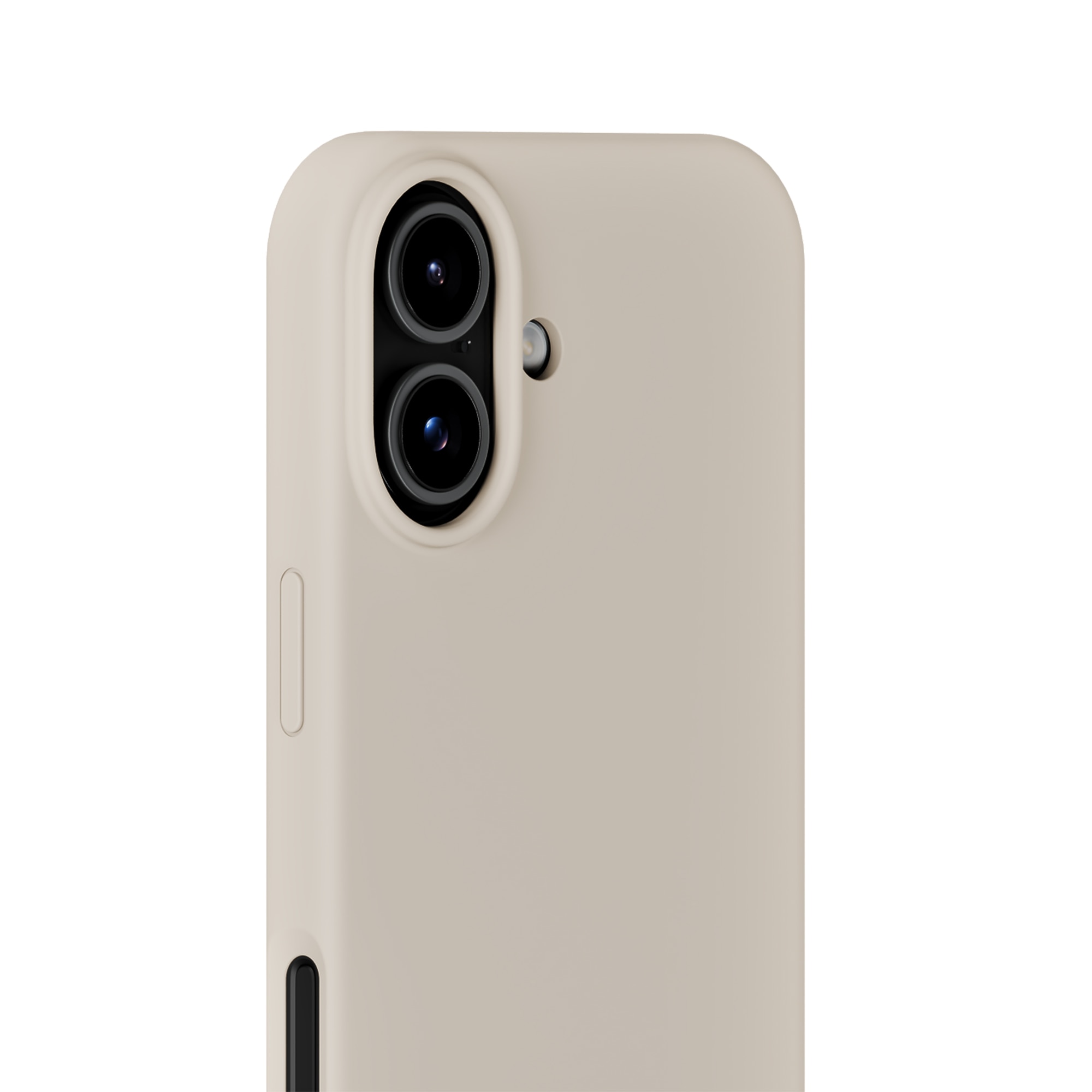 Funda de silicona para iPhone 17 Light Beige