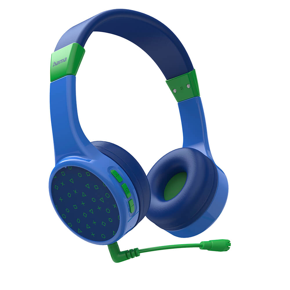 Auriculares inalámbricos Teens Guard On-Ear para niños, azul