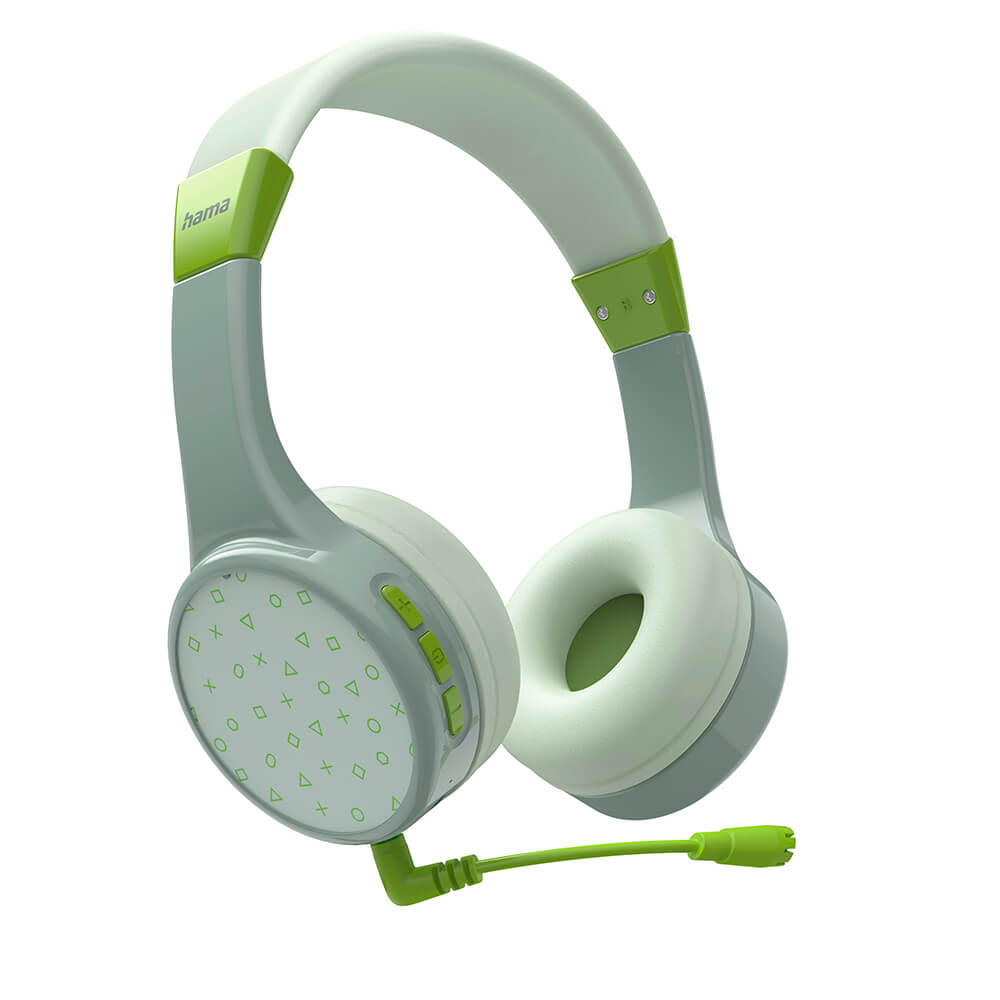 Teens Guard On-Ear Wireless Auriculares Anfantiles, verde