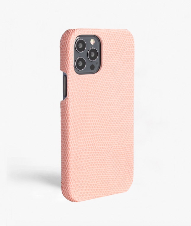 Funda iPhone 12/iPhone 12 Pro Lizard Rosa