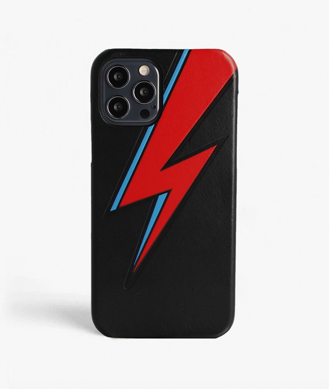Funda iPhone 12/iPhone 12 Pro Bowie Lightning Black
