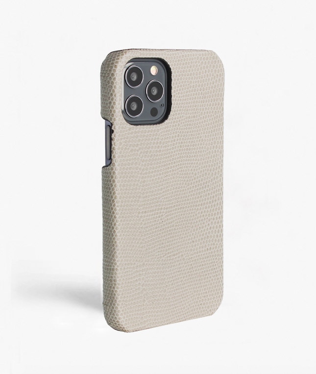 Funda iPhone 12/iPhone 12 Pro Lizard Gris