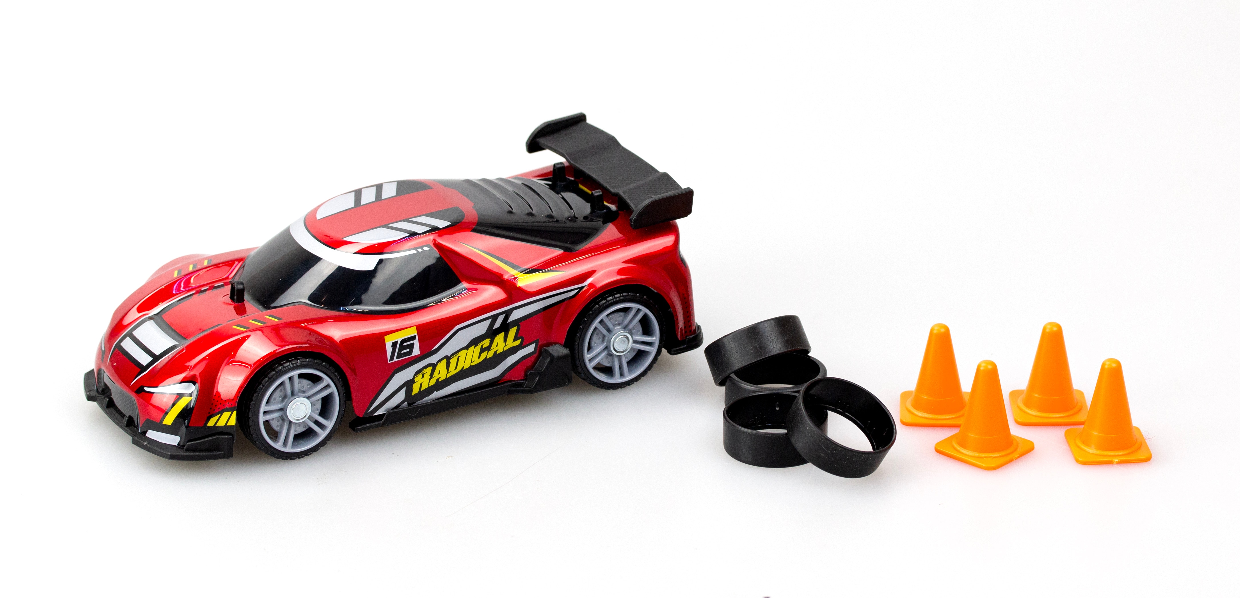 Build 2 Drive - Radical Racer rojo