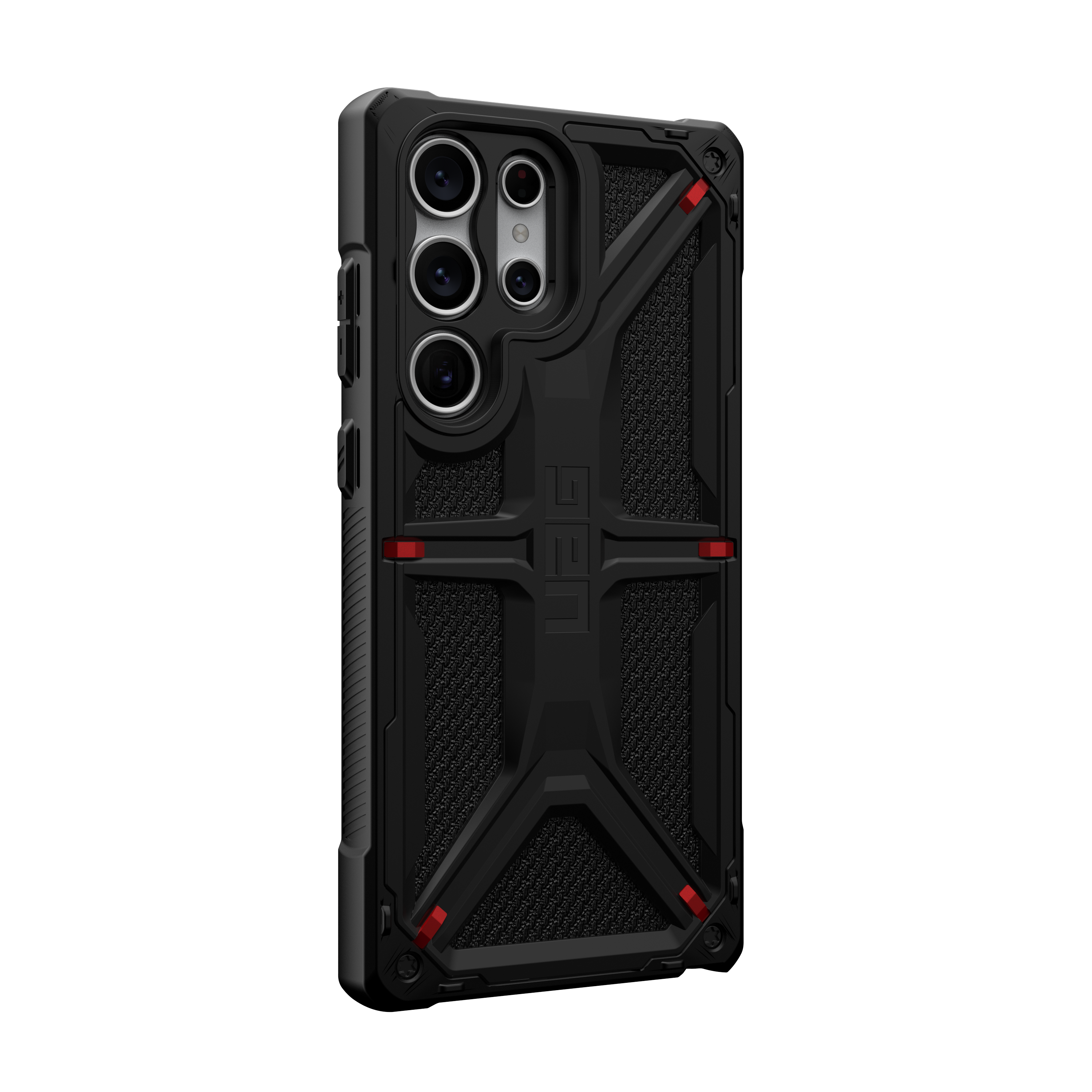 Funda Monarch Kevlar Galaxy S23 Ultra negro