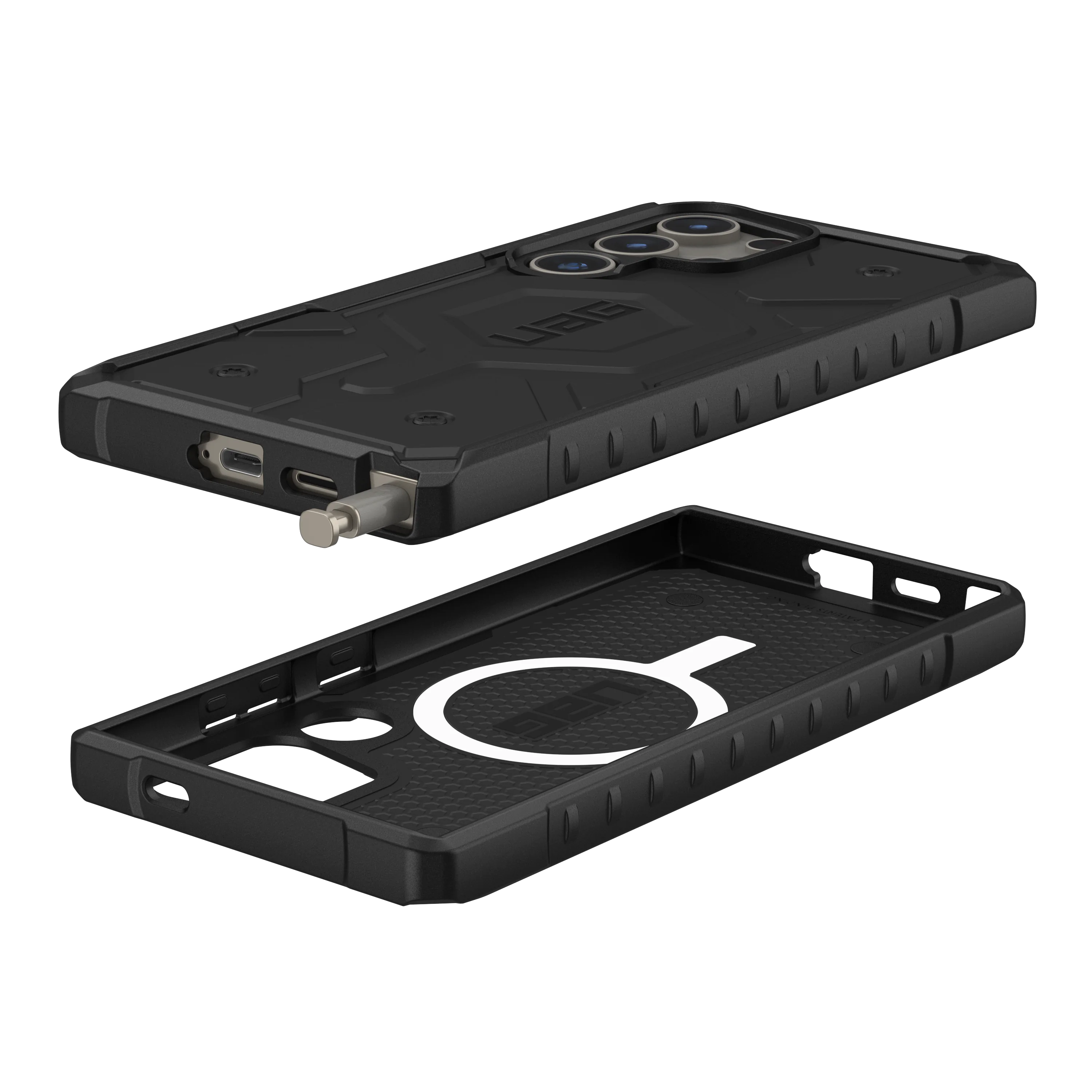 Funda Pathfinder con MagSafe Samsung Galaxy S24 Ultra Black
