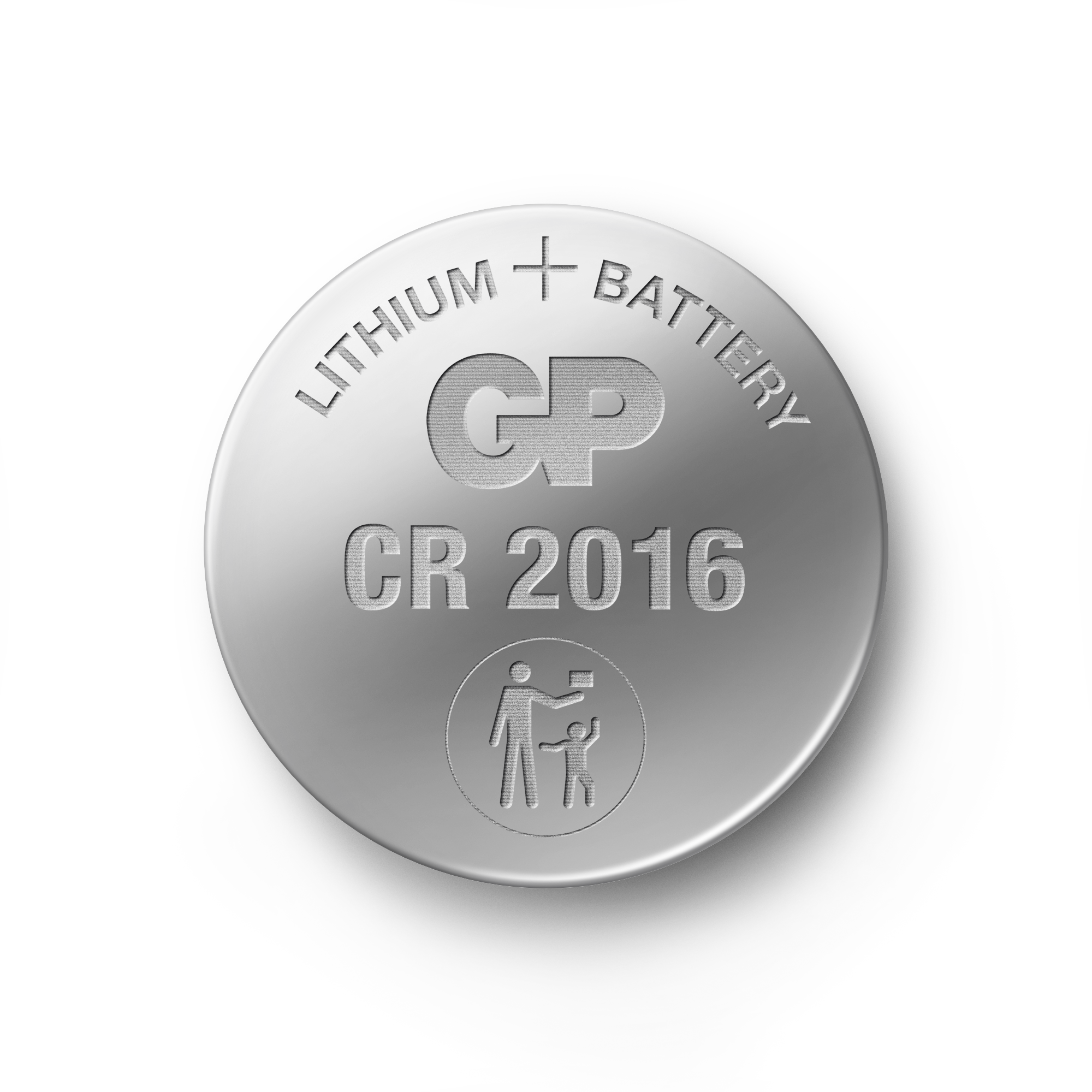 Pila de botón de litio CR2016