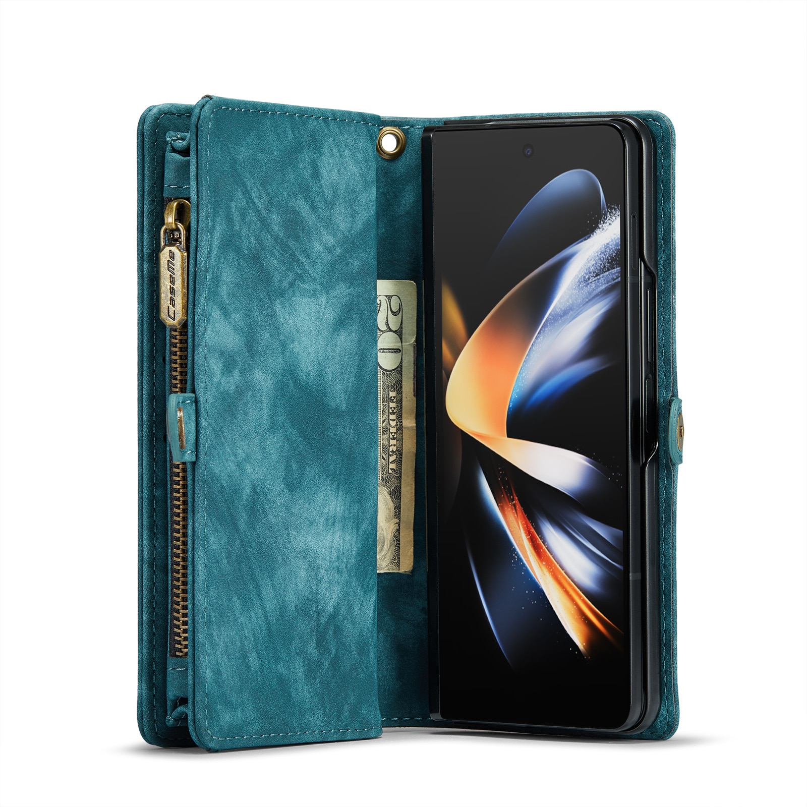 Cartera Multi-Slot Samsung Galaxy Z Fold 4 Azul