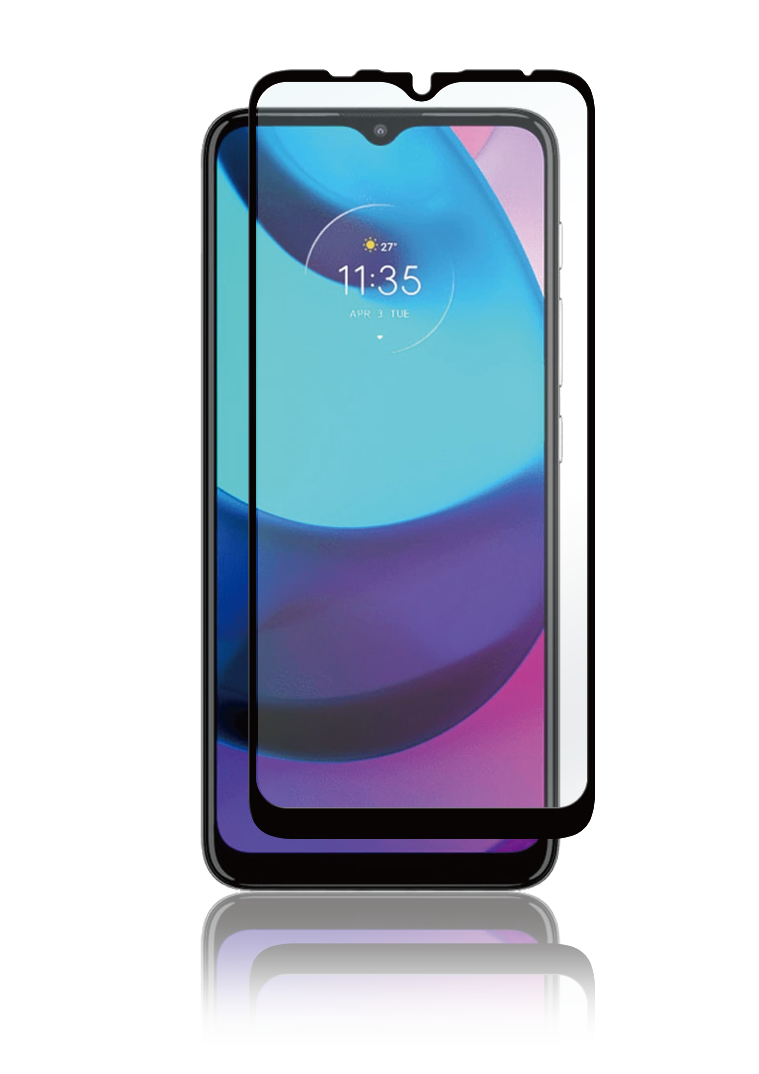Full-Fit Glass Motorola Moto E20 Negro