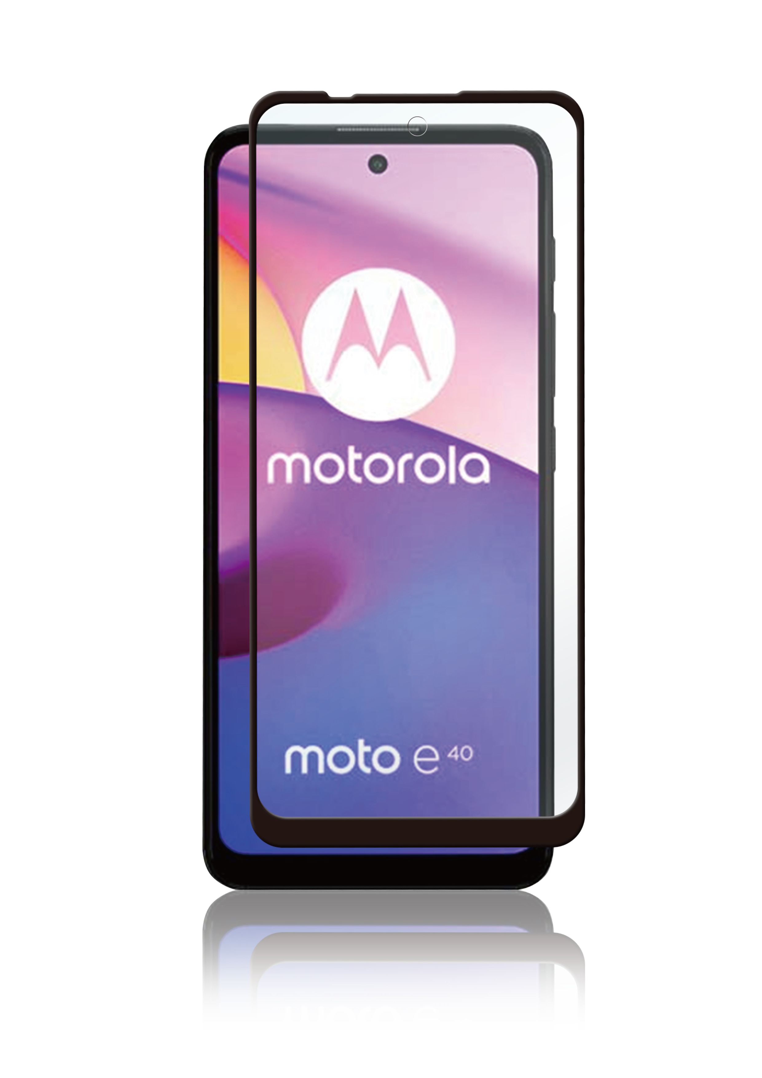 Full-Fit Glass Motorola Moto E40 Negro