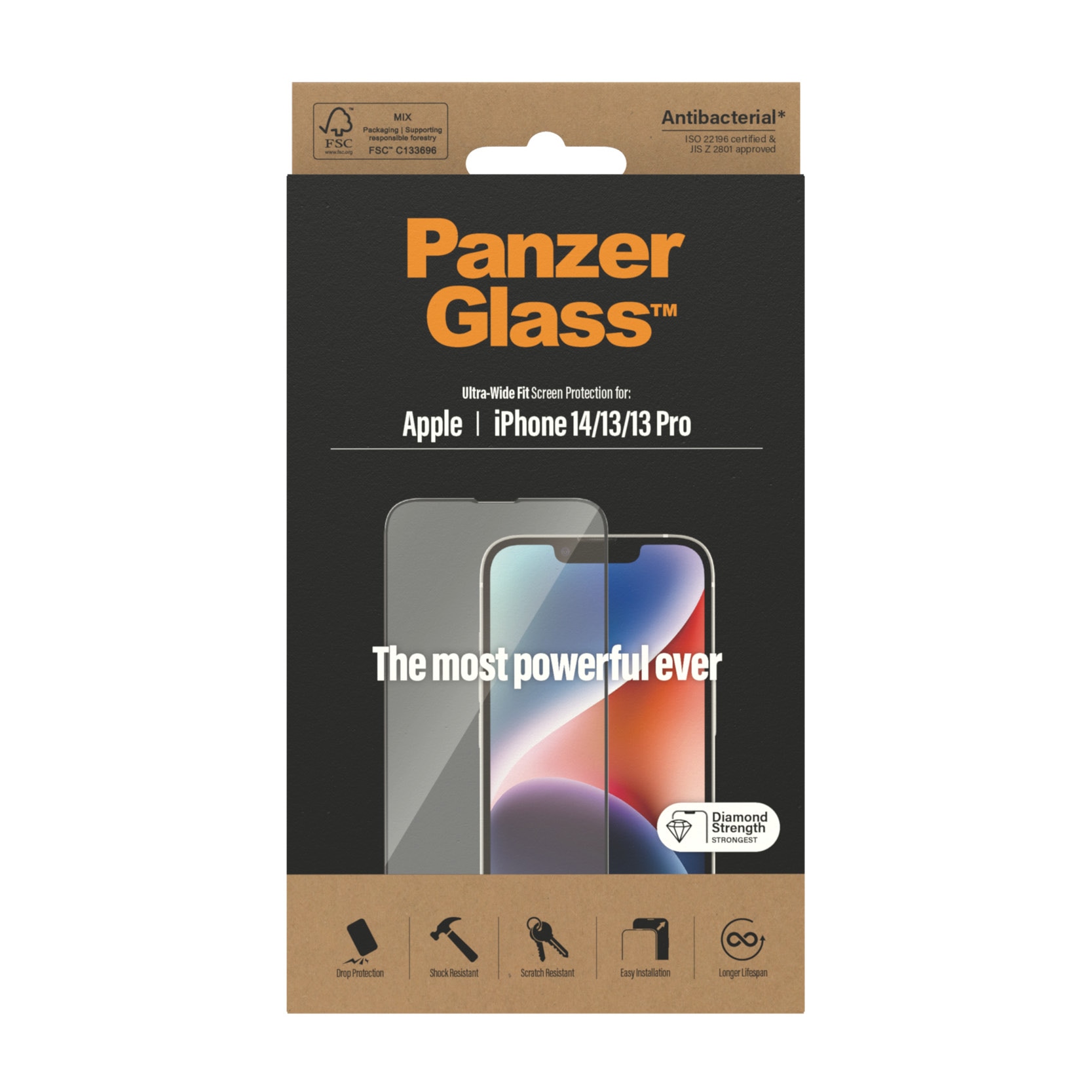iPhone 14 Screen Protector Ultra Wide Fit