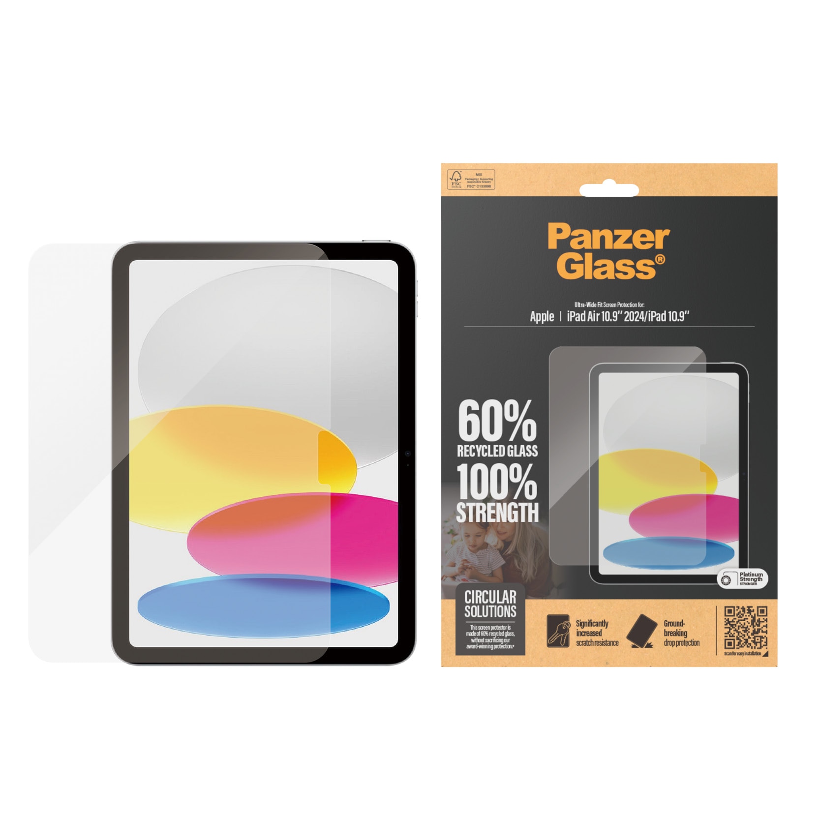 iPad Air 11 6th Gen (2024) Screen Protector Ultra Wide Fit