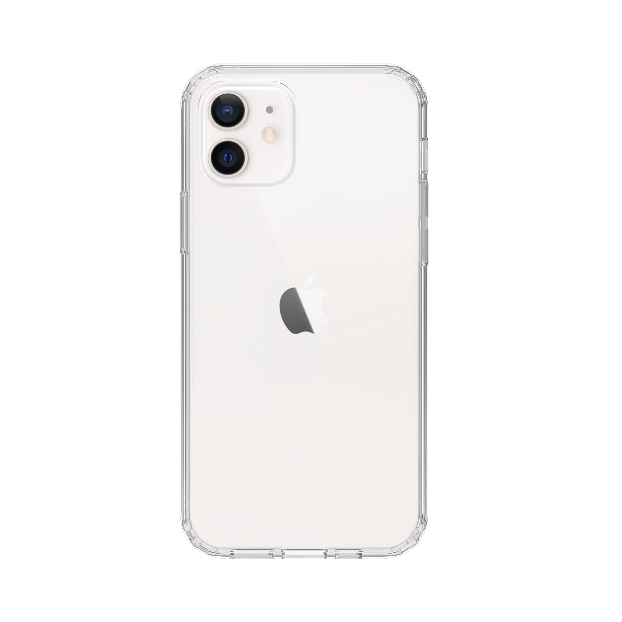 Funda híbrida para iPhone 12/iPhone 12 Pro Transparente