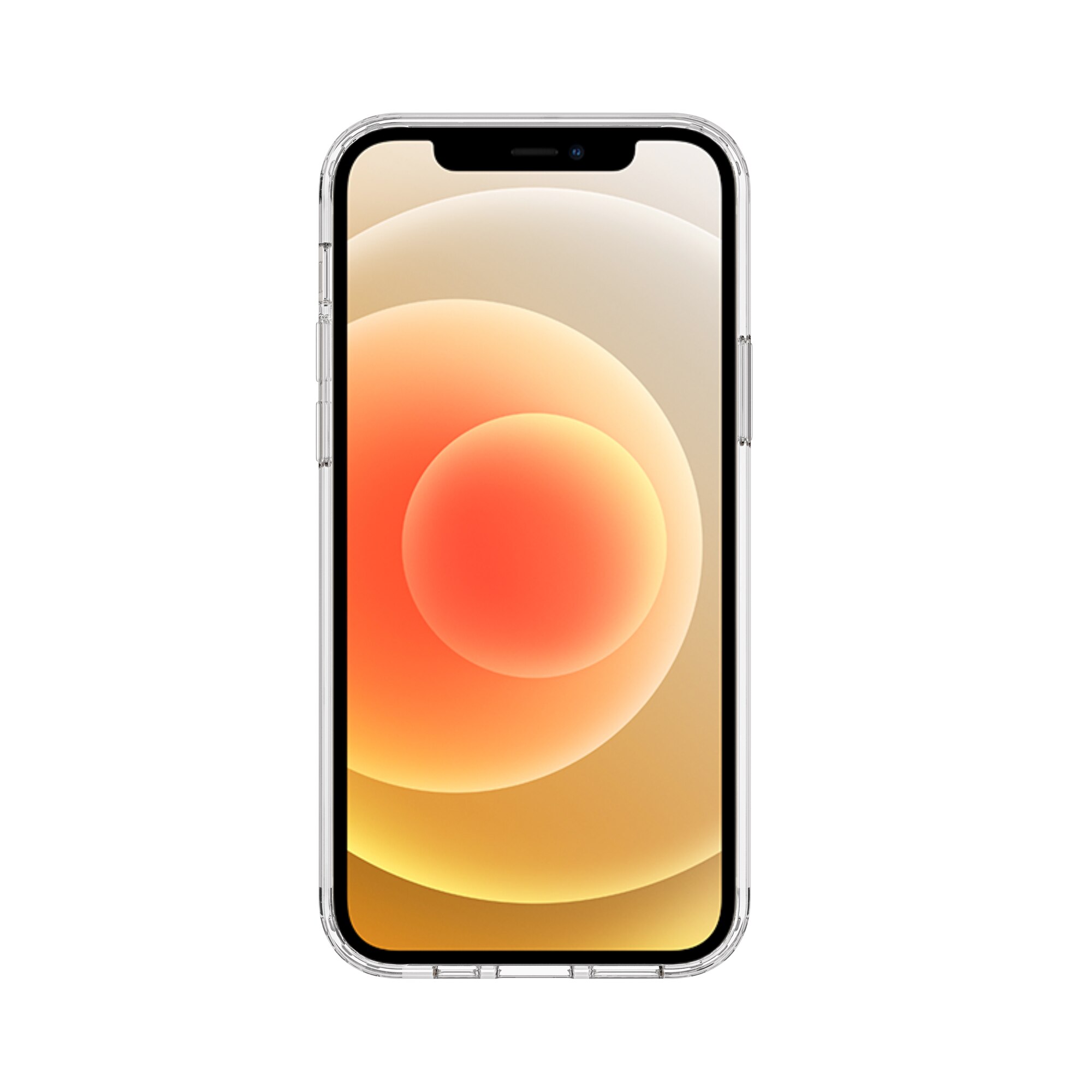 Funda híbrida para iPhone 12/iPhone 12 Pro Transparente