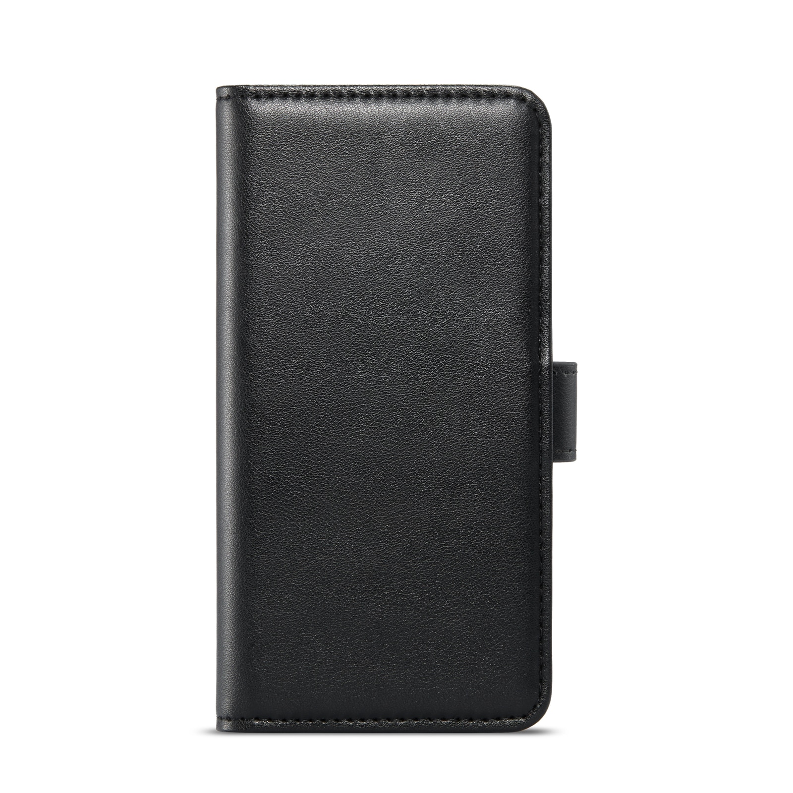 Funda de cuero genuino iPhone 13 Mini, Negro
