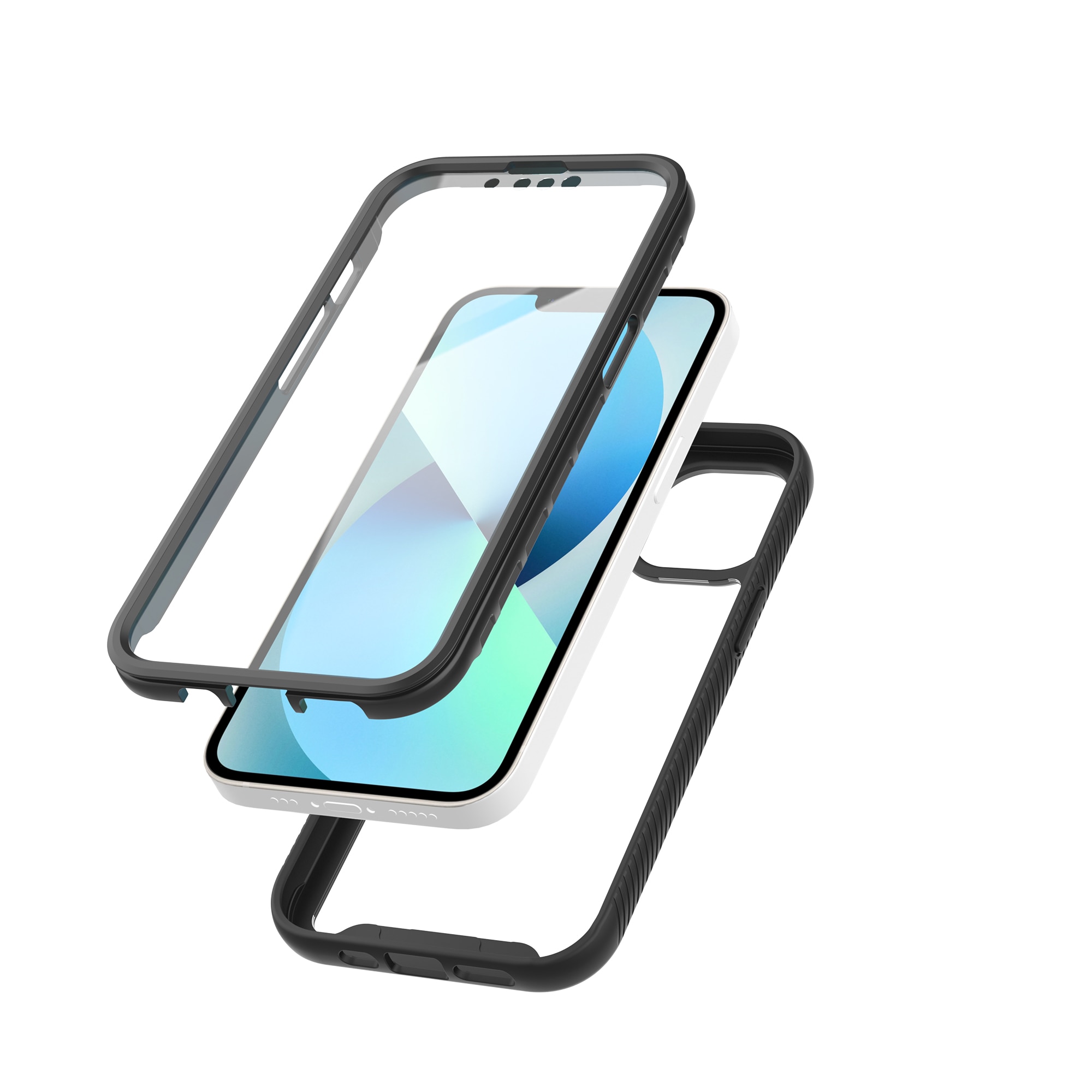Funda Full Protection iPhone 14 Plus Negro