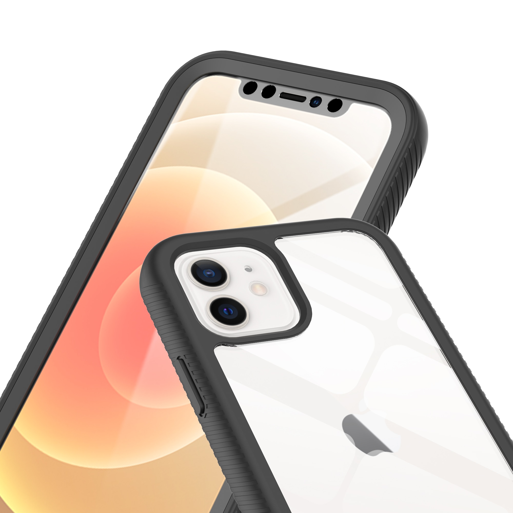 Funda Full Protection iPhone 12/iPhone 12 Pro Negro