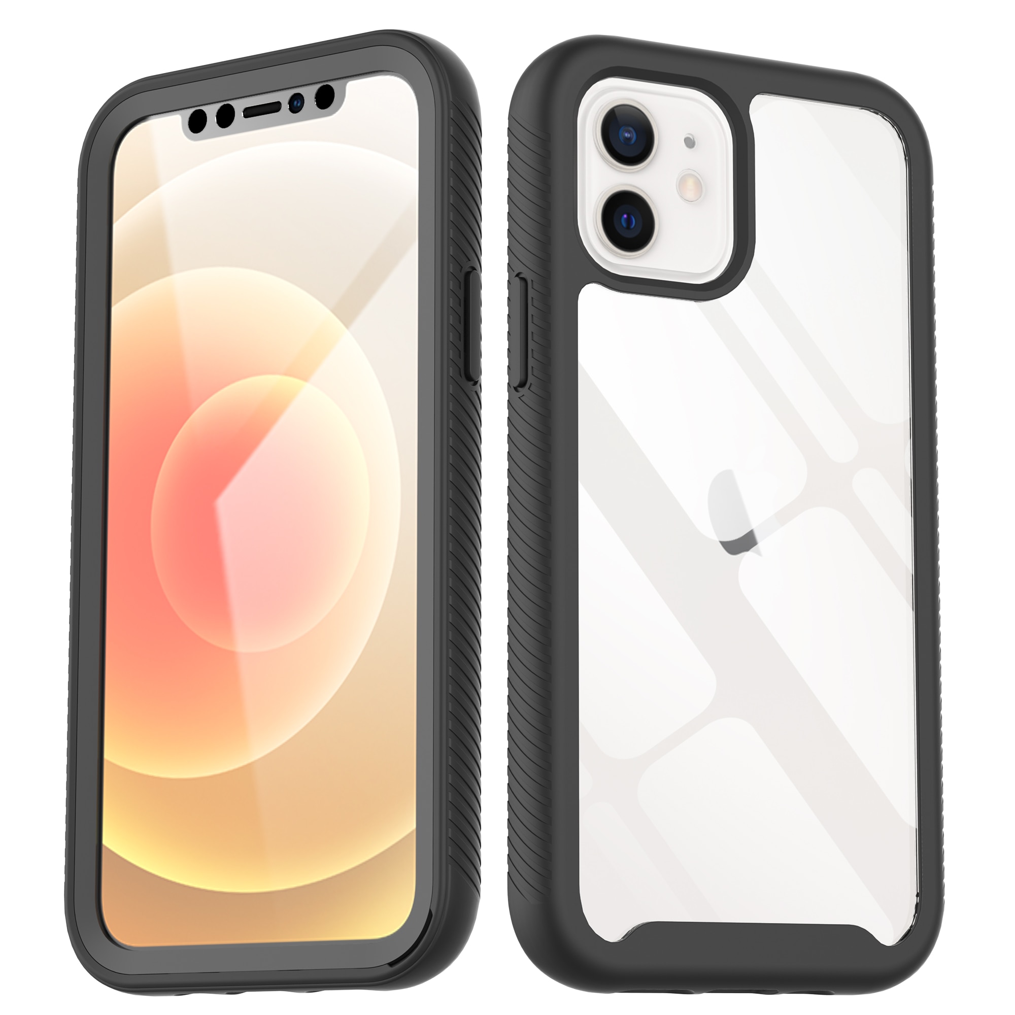 Funda Full Protection iPhone 12/iPhone 12 Pro Negro