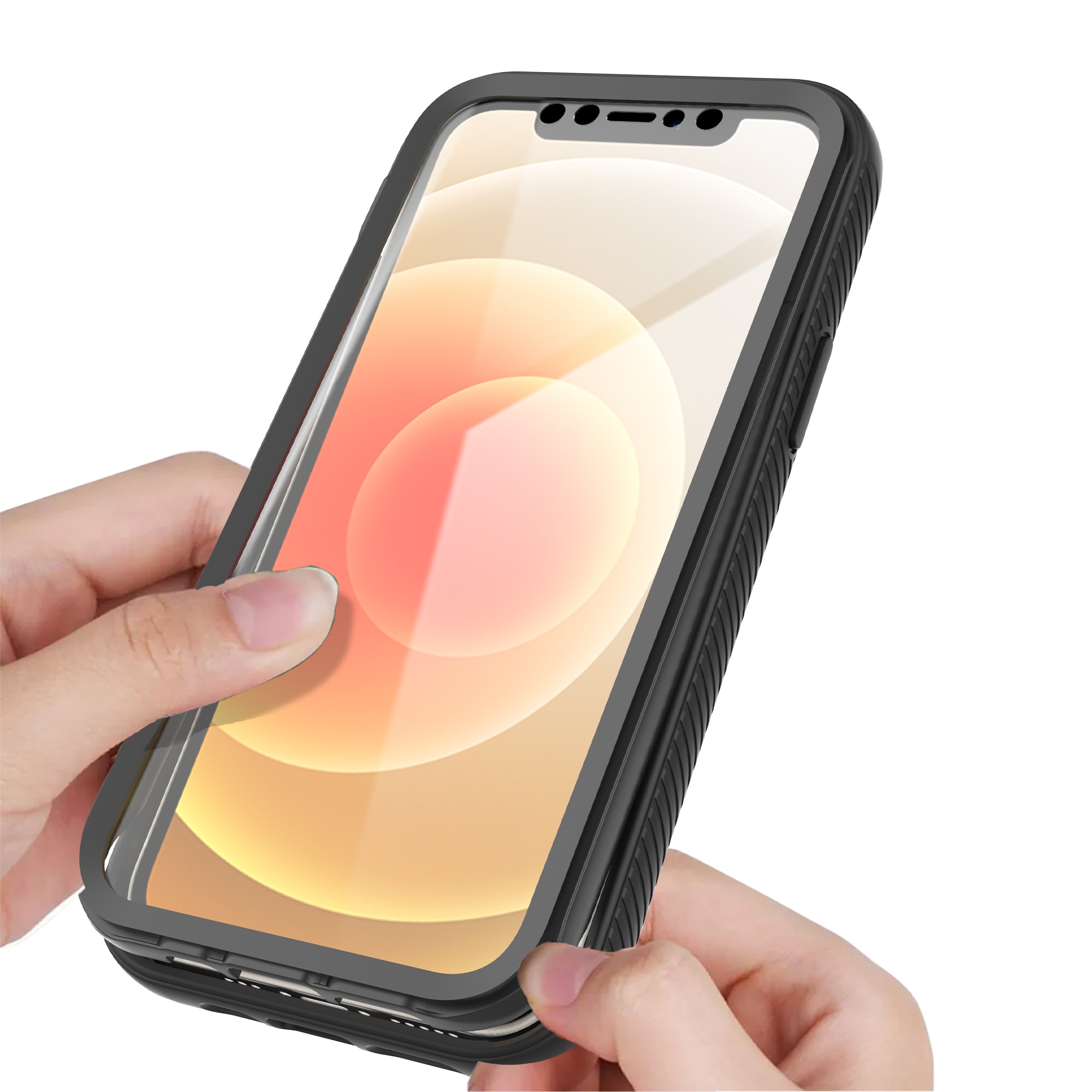 Funda Full Protection iPhone 12/iPhone 12 Pro Negro