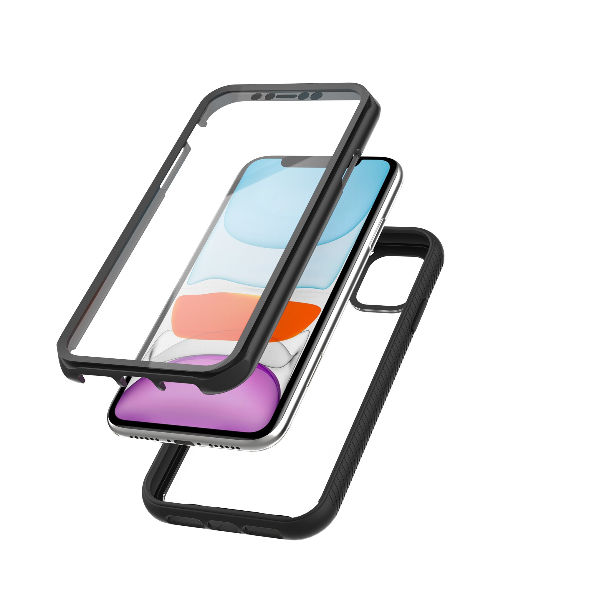 Funda Full Protection iPhone 11 Negro