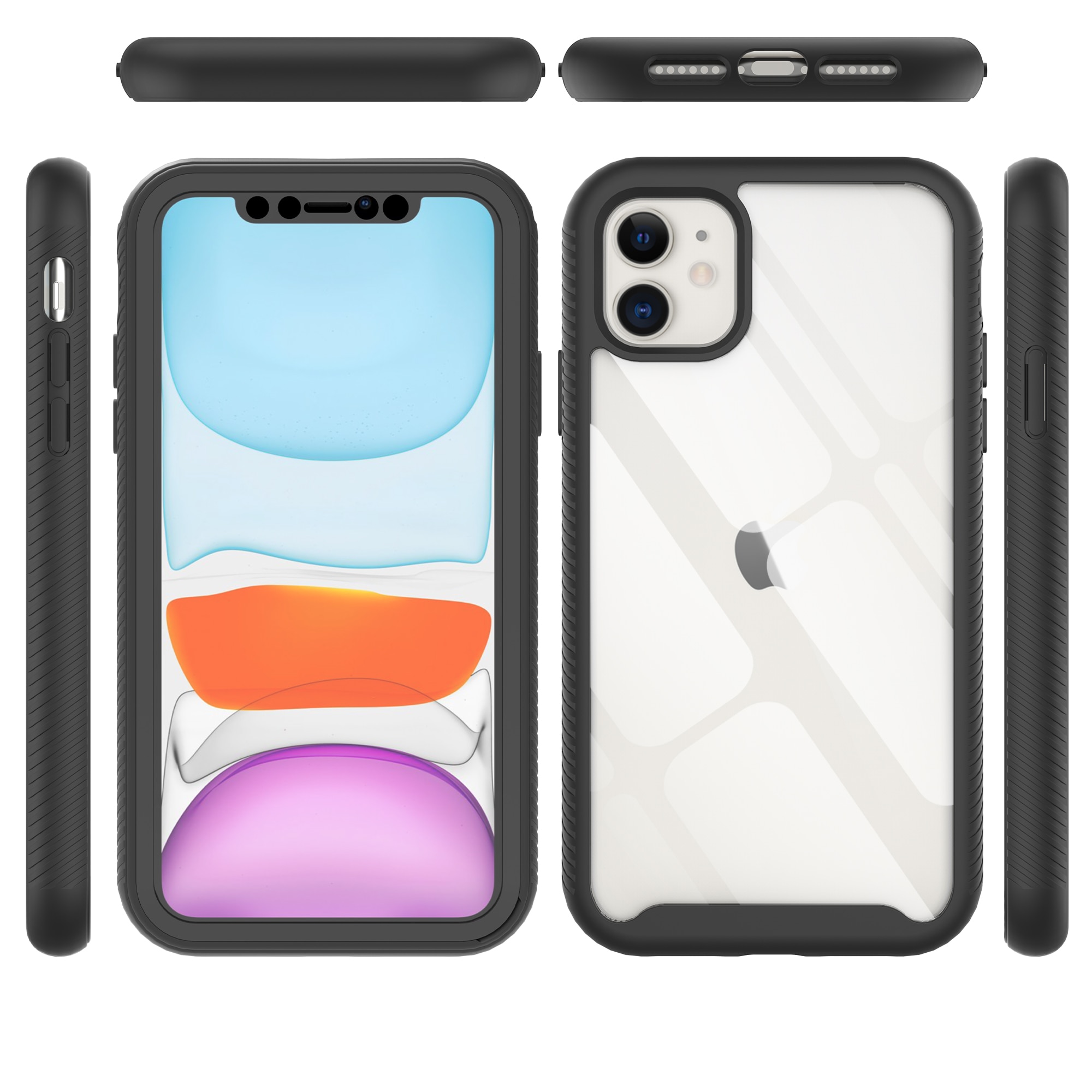 Funda Full Protection iPhone 11 Negro