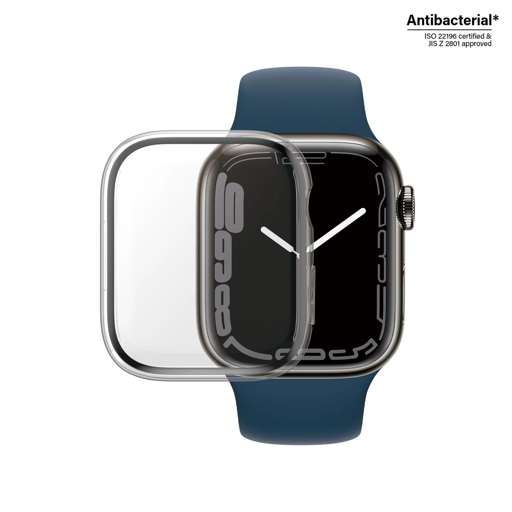 Full Body Funda Apple Watch 45mm Series 8 transparente